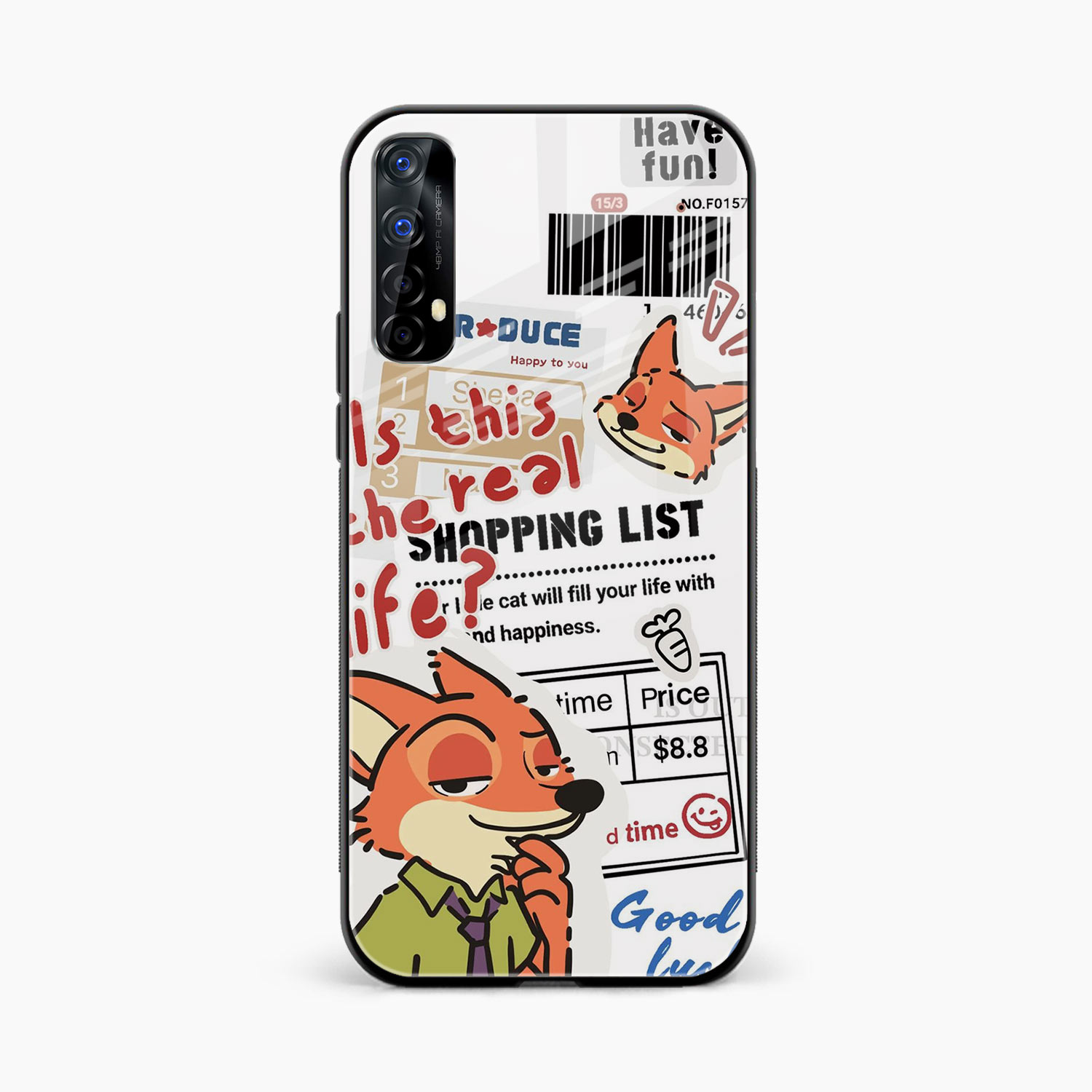 Fox & Fun Realme Narzo 20 Pro Back Cover