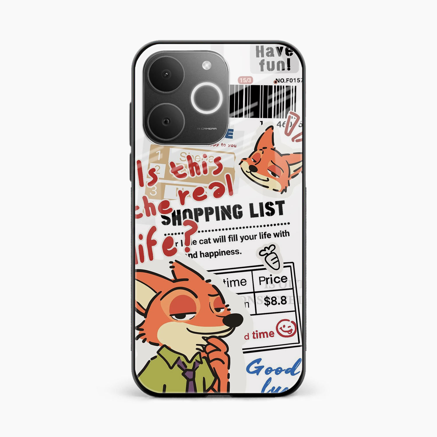 Fox & Fun Realme P4 Lite Back Cover