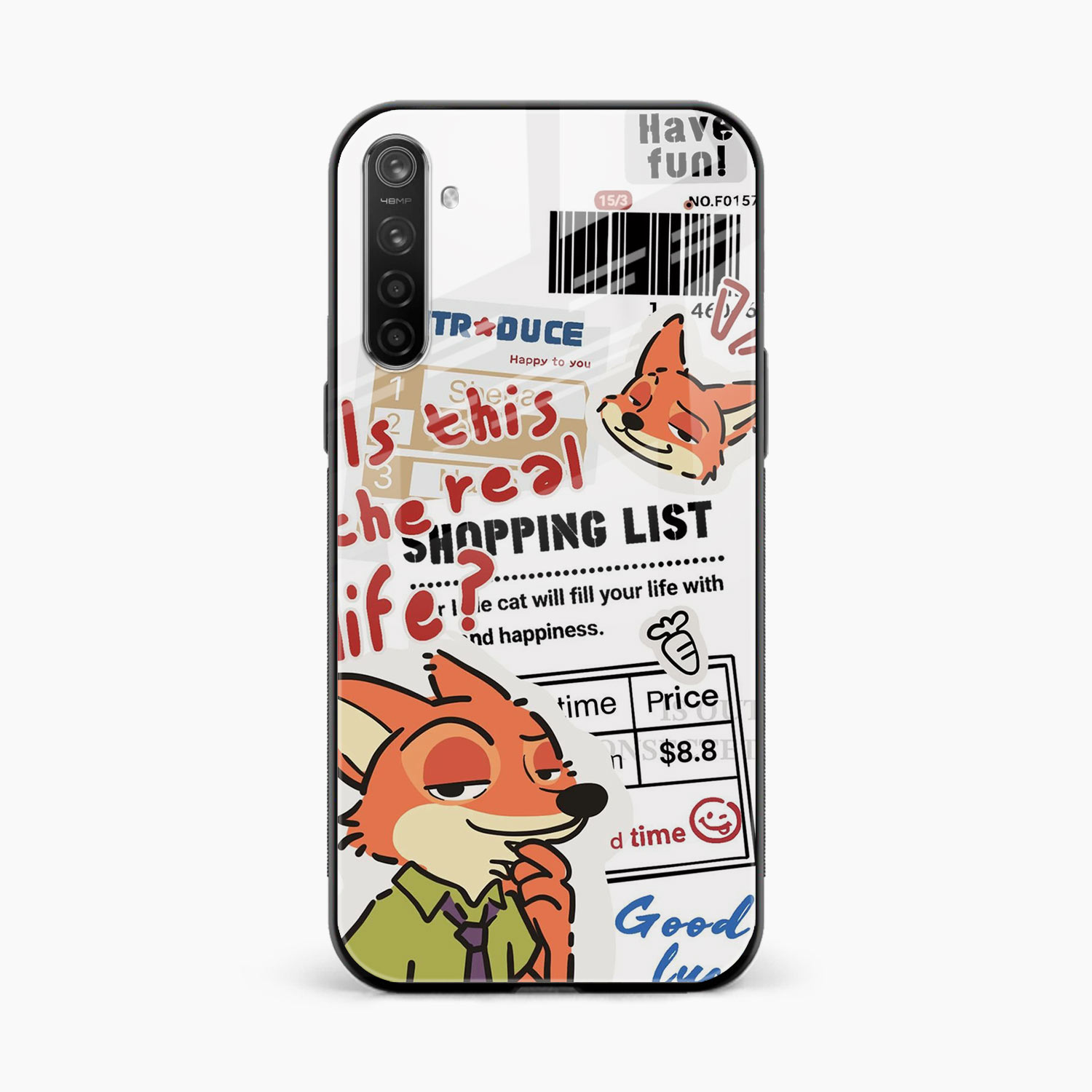 Fox & Fun Realme X50 Pro Back Cover