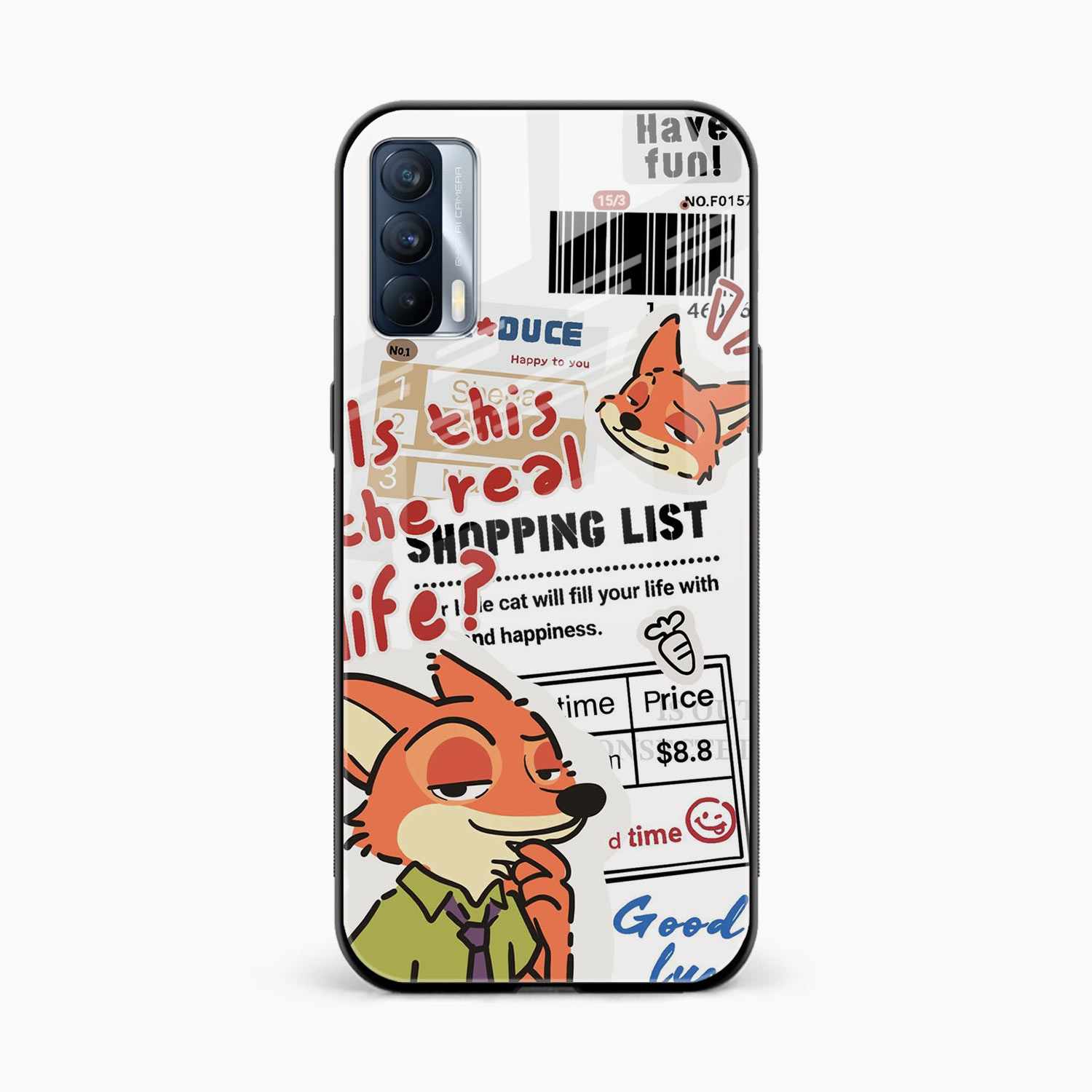 Fox & Fun Realme X7 5G Back Cover