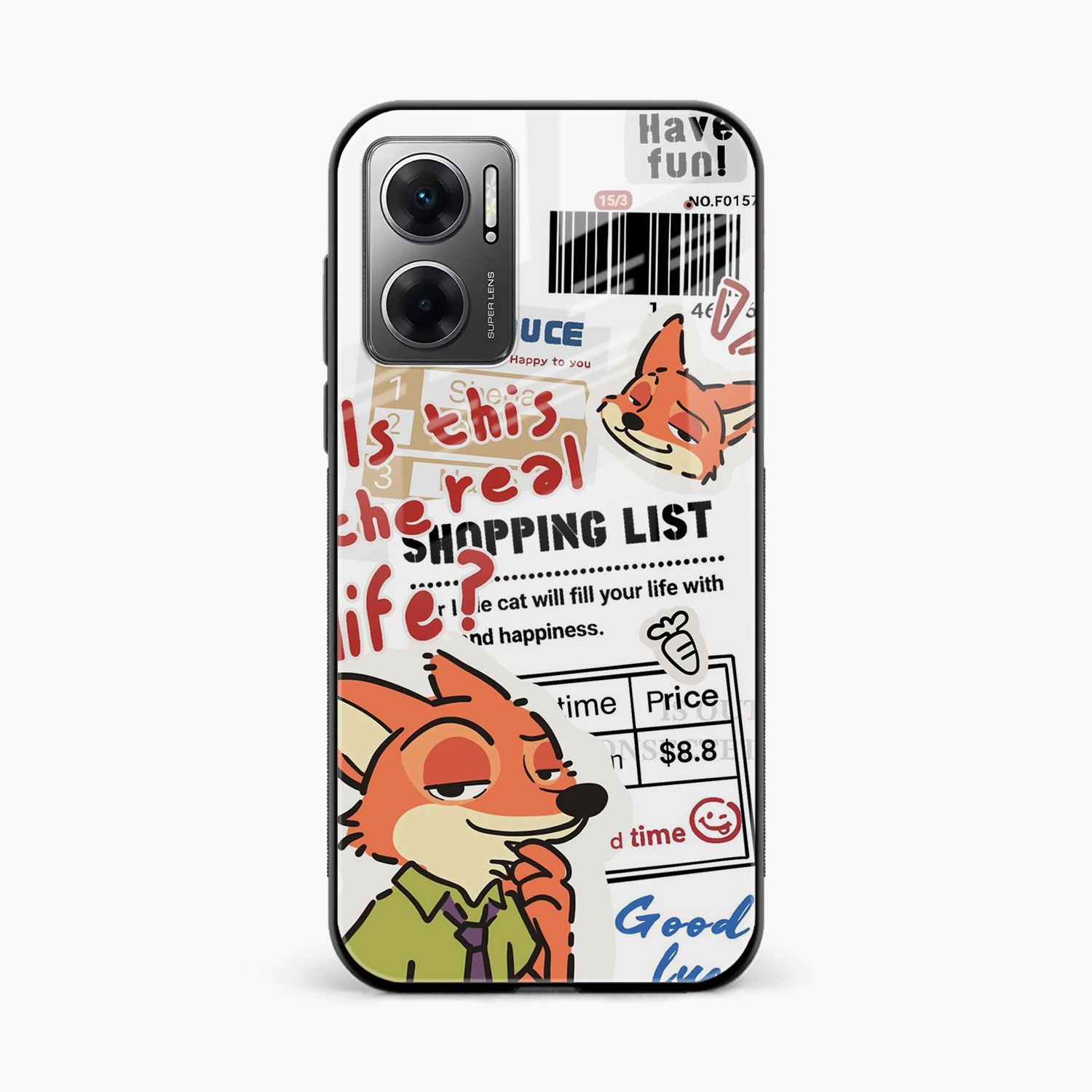 Fox & Fun Redmi 11 Prime 5G Back Cover