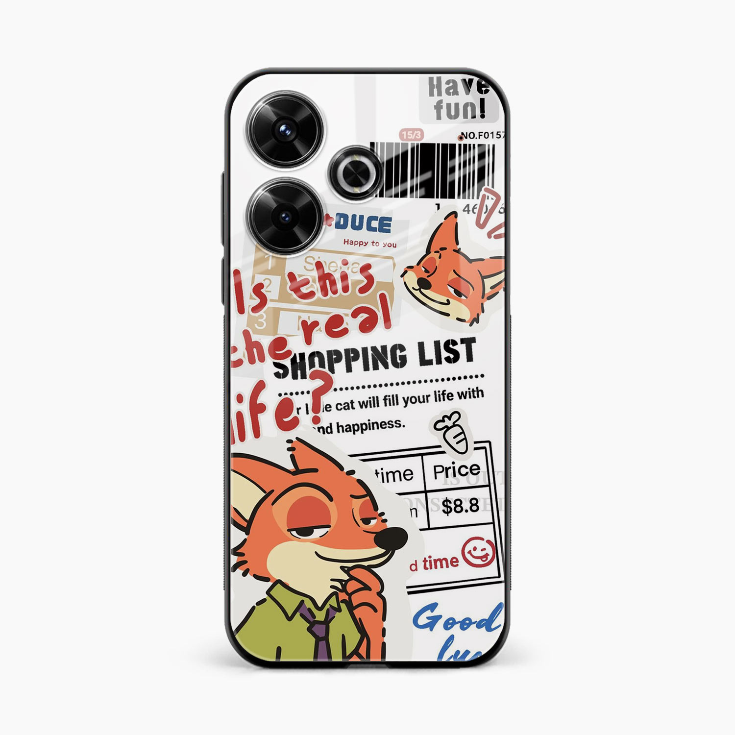Fox & Fun Redmi 13 5G Back Cover