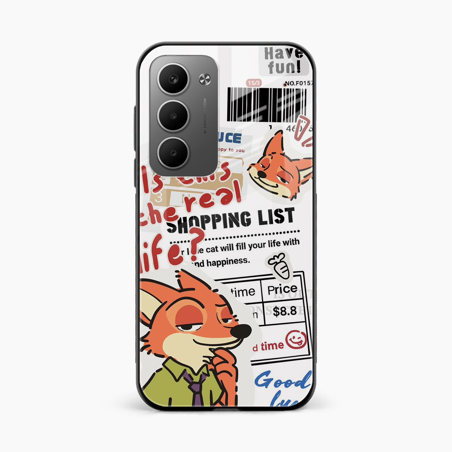 Fox & Fun Redmi 15 5G Back Cover