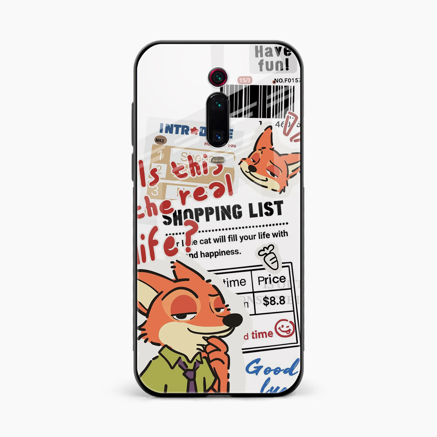 Fox & Fun Redmi K20 Back Cover