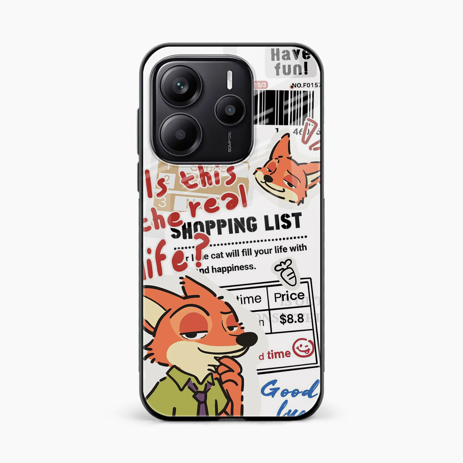 Fox & Fun Redmi Note 14 SE 5G Back Cover
