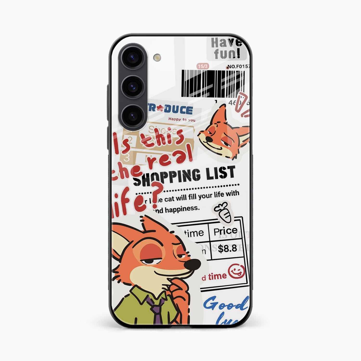 Fox & Fun Samsung S23 Plus Back Cover