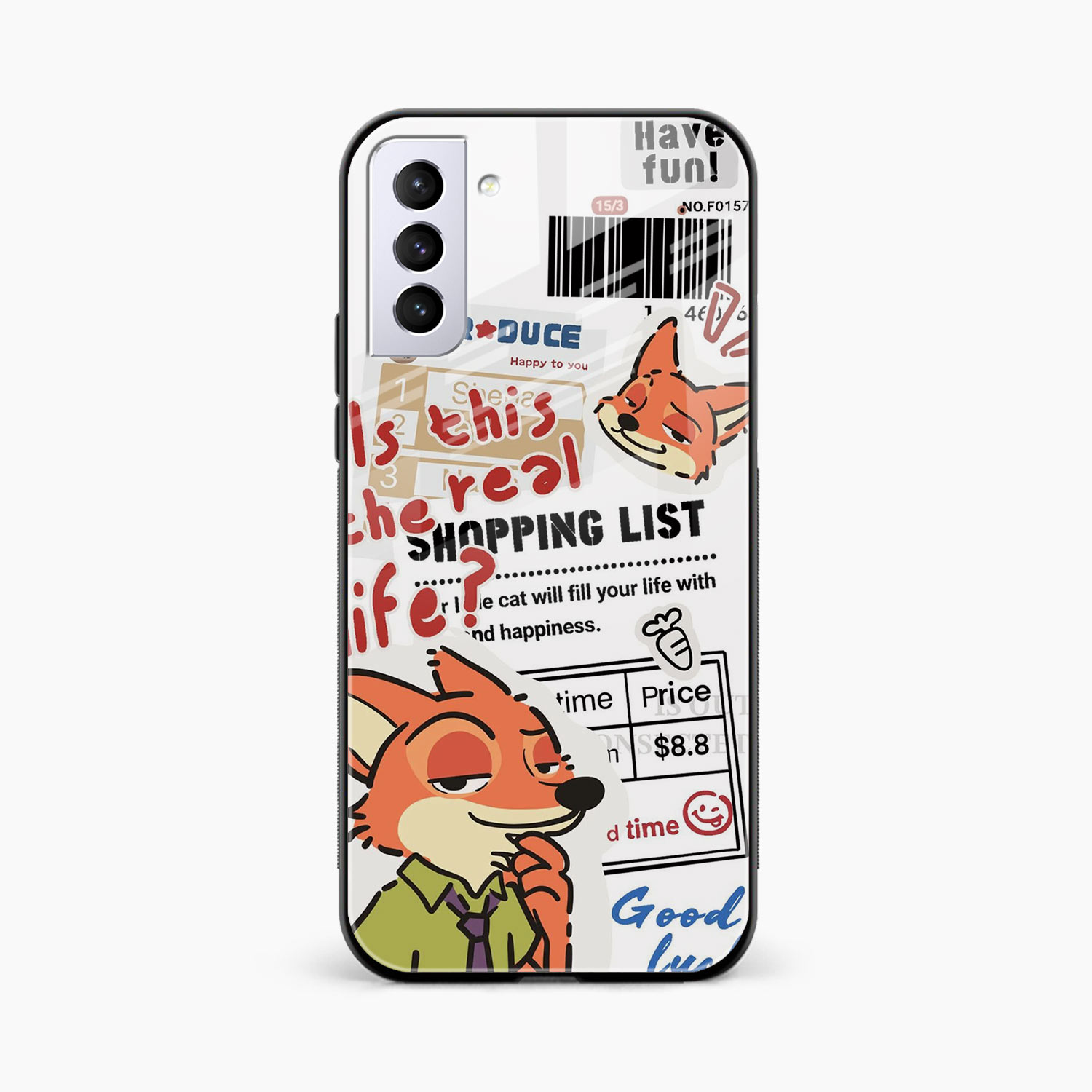 Fox & Fun Samsung Galaxy S22 Back Cover