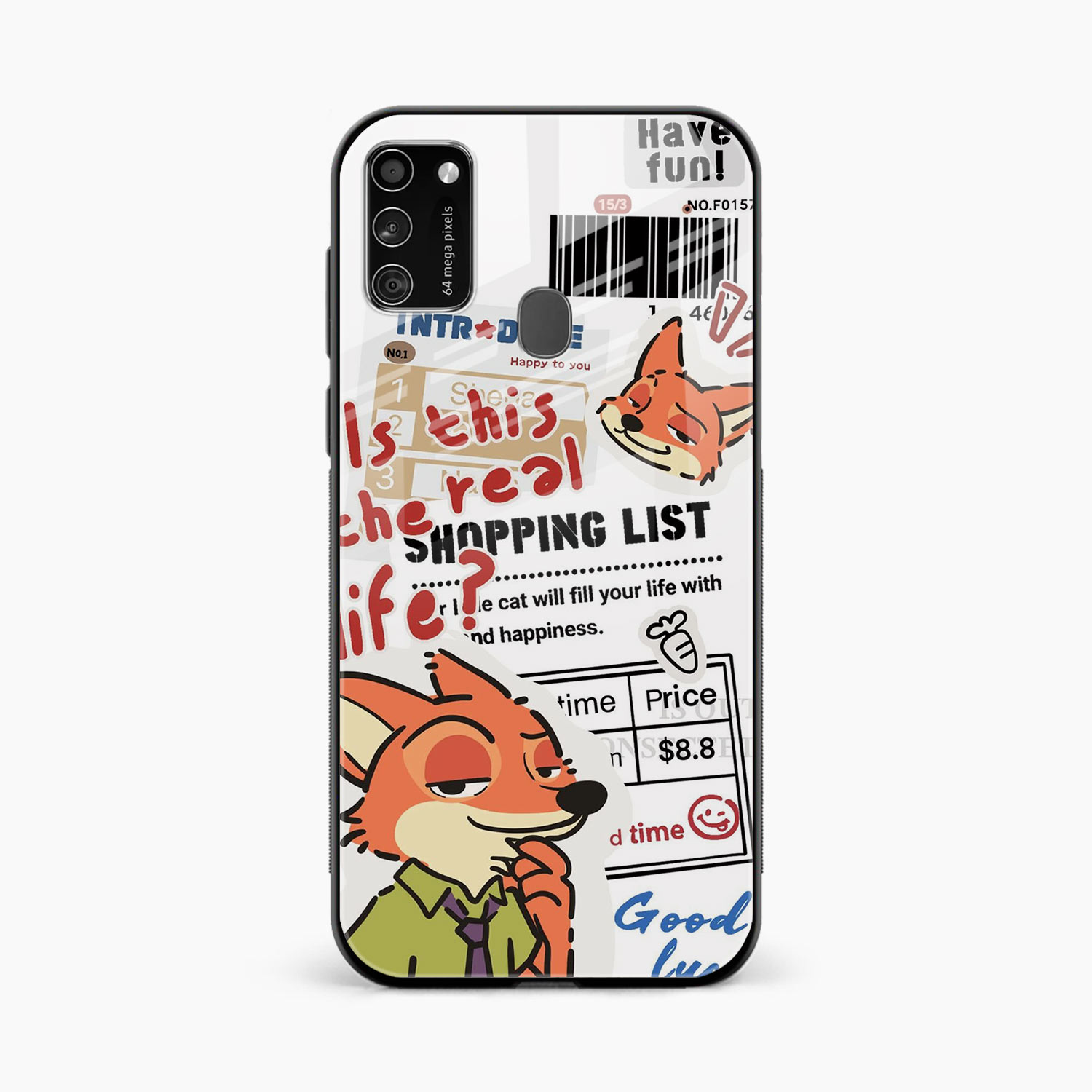 Fox & Fun Samsung M21 Back Cover