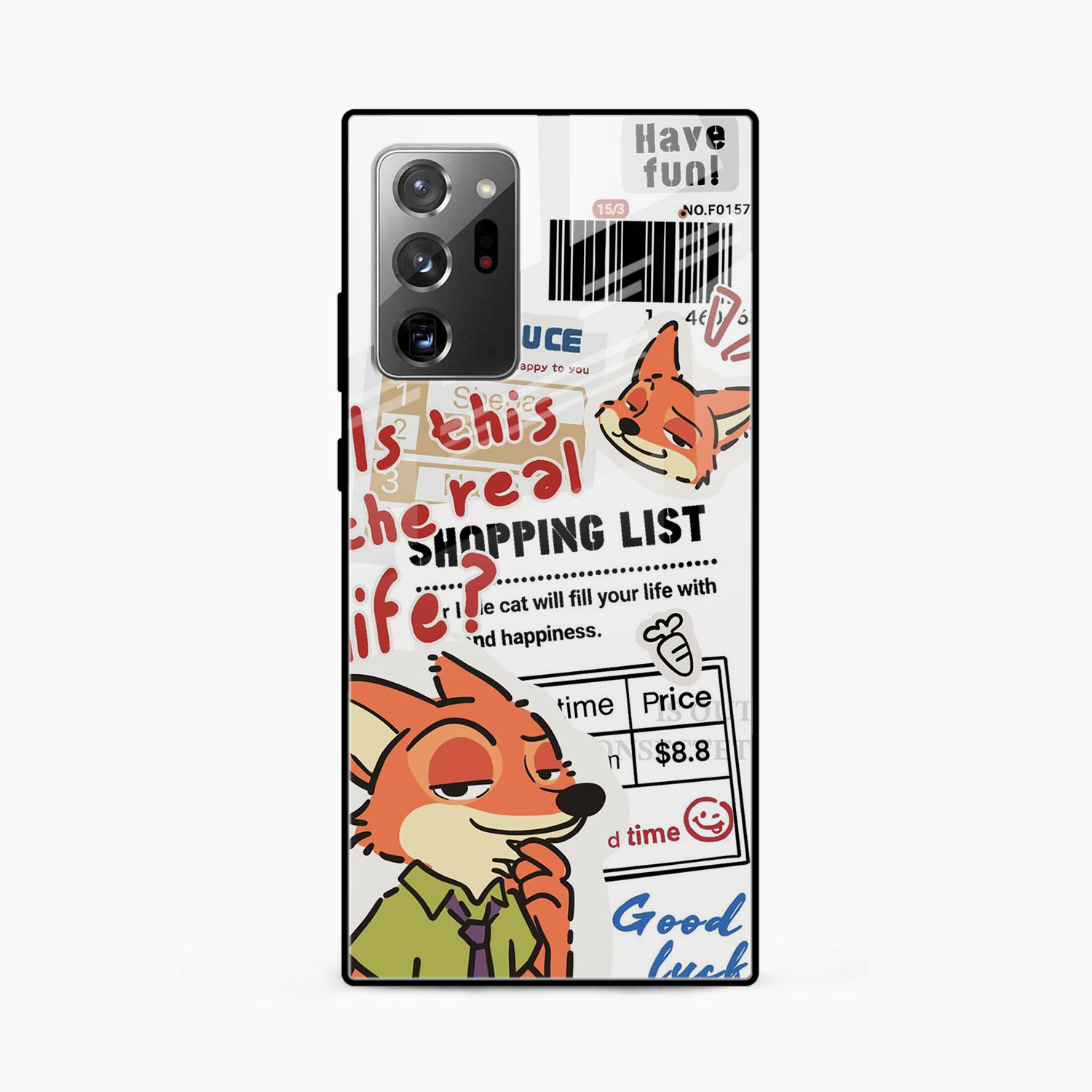 Fox & Fun Samsung Note 20 Ultra Back Cover