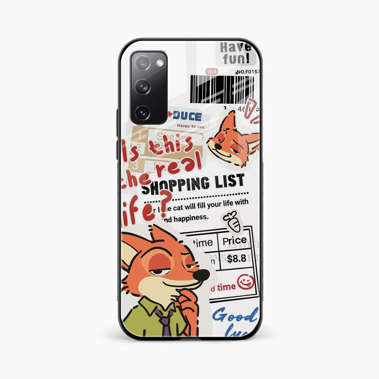 Fox & Fun Samsung S20 FE Back Cover