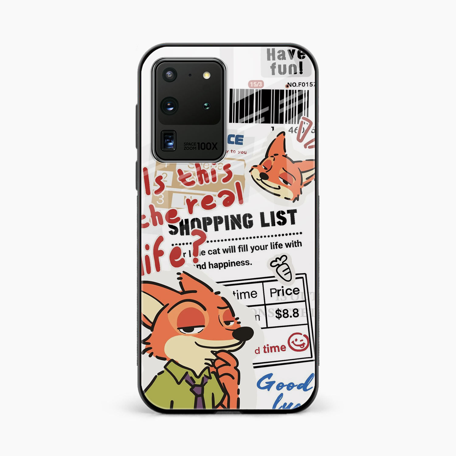 Fox & Fun Samsung S20 Ultra Back Cover