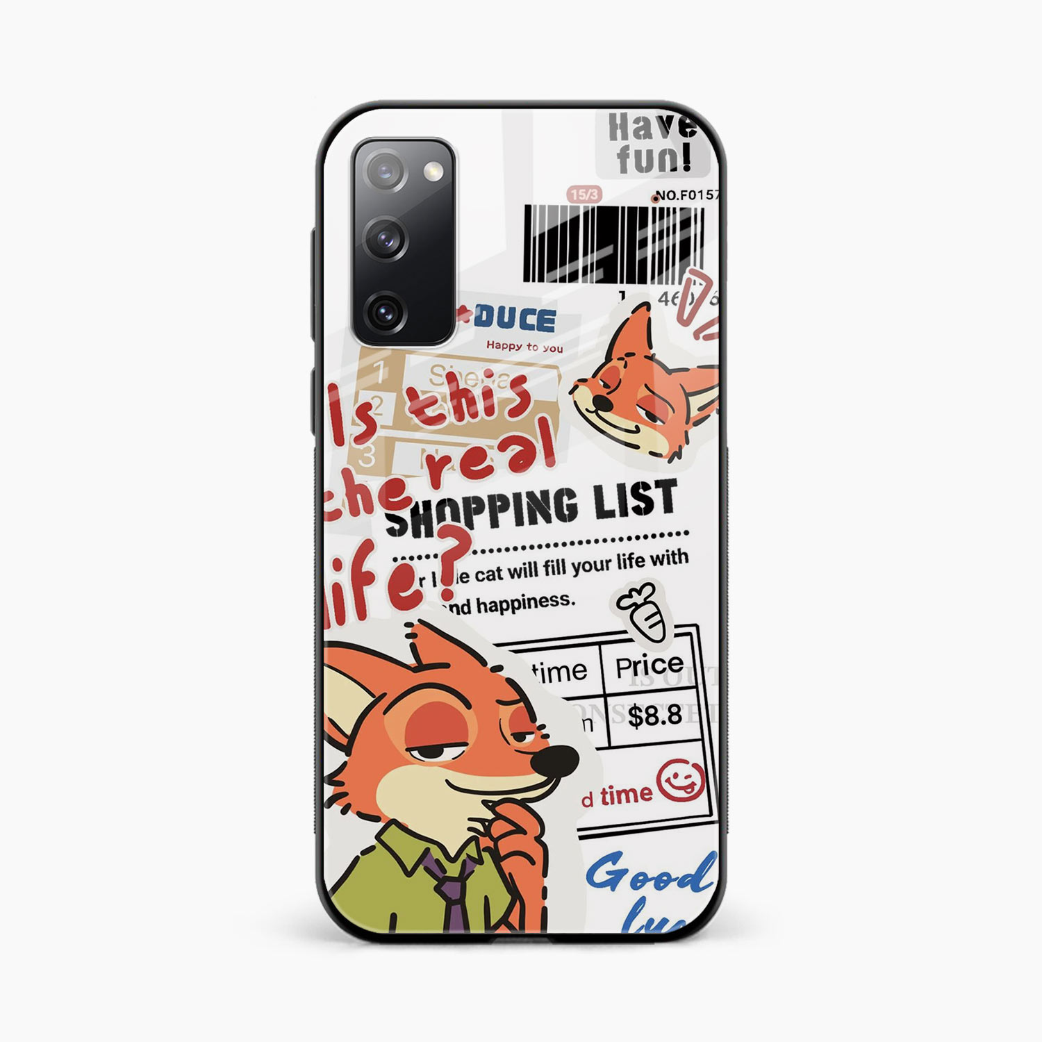 Fox & Fun Samsung S20 Back Cover