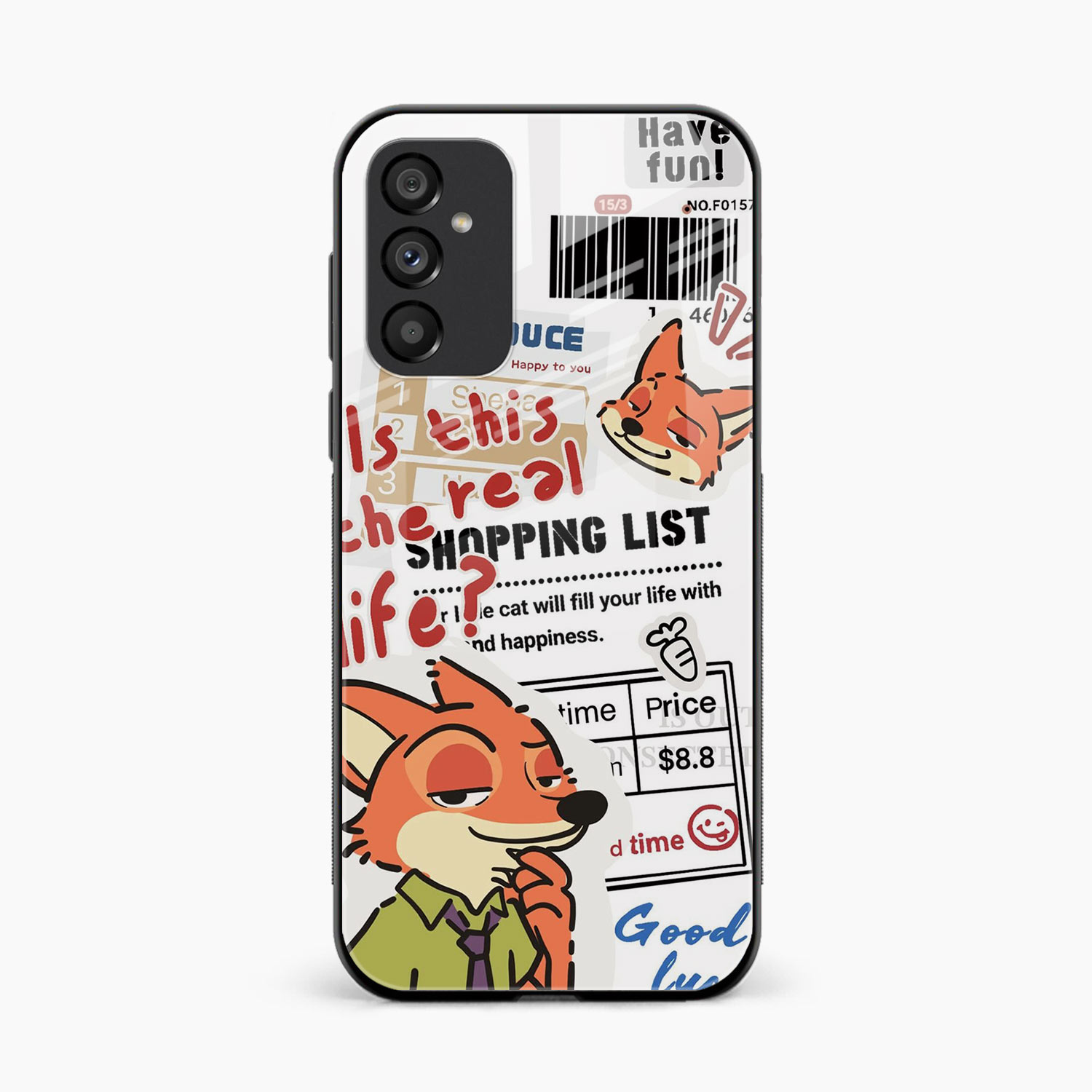 Fox & Fun Samsung S25 Back Cover