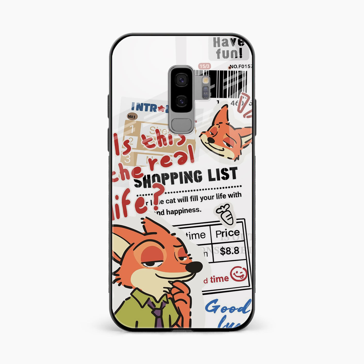 Fox & Fun Samsung S9 Plus Back Cover
