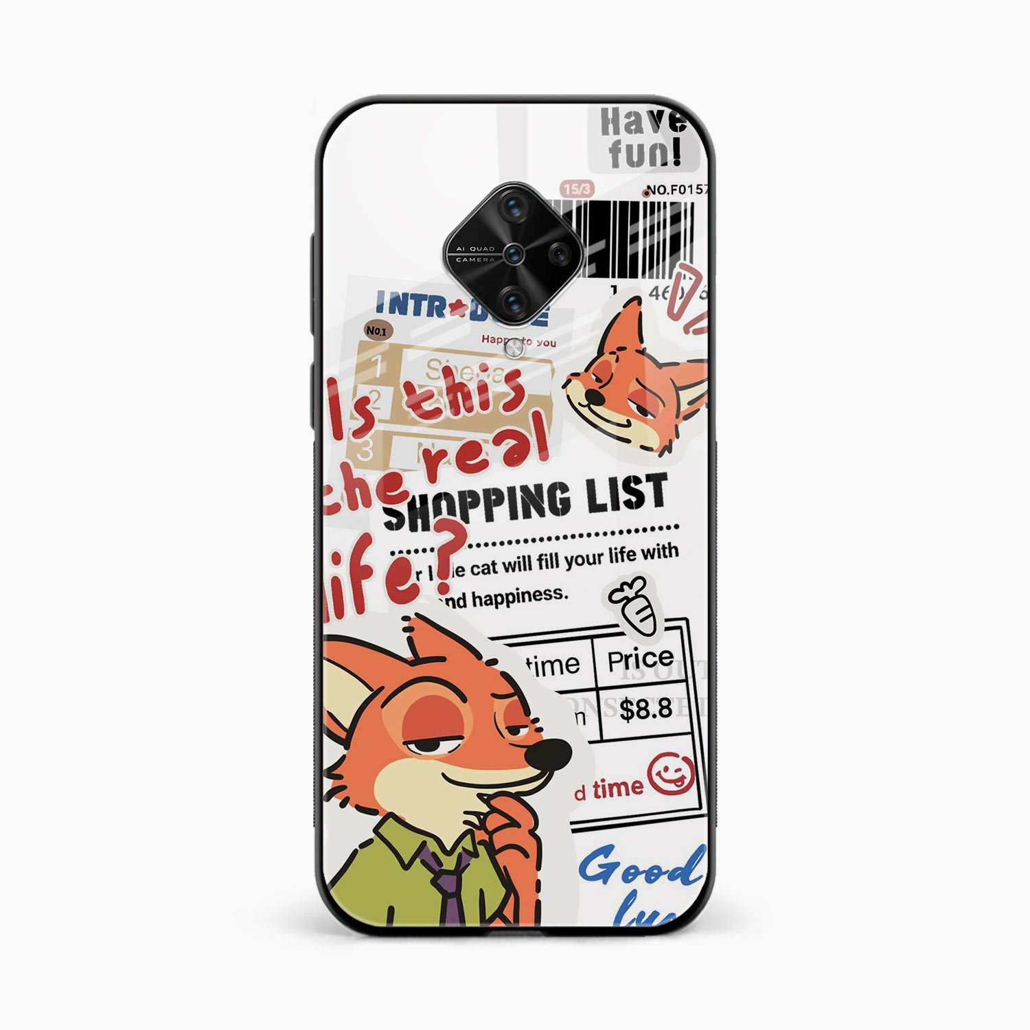Fox & Fun Vivo S1 Pro Back Cover