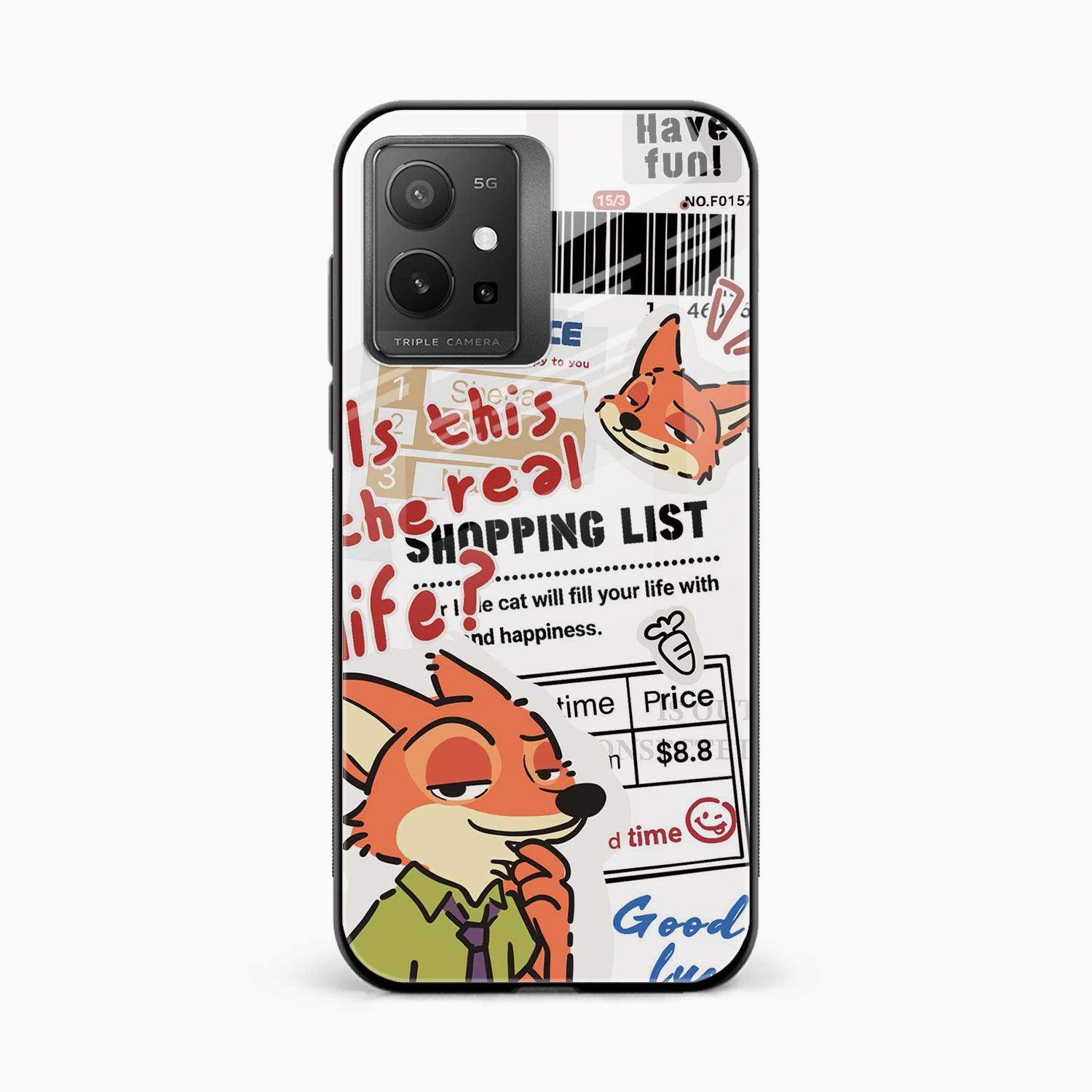 Fox & Fun Vivo T1 5G Back Cover