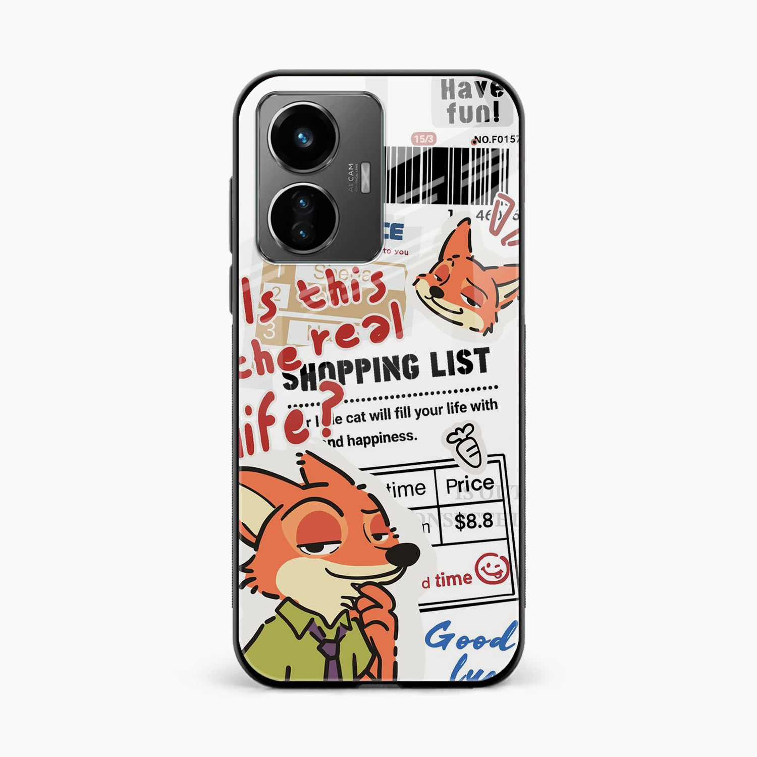 Fox & Fun Vivo T1 Back Cover