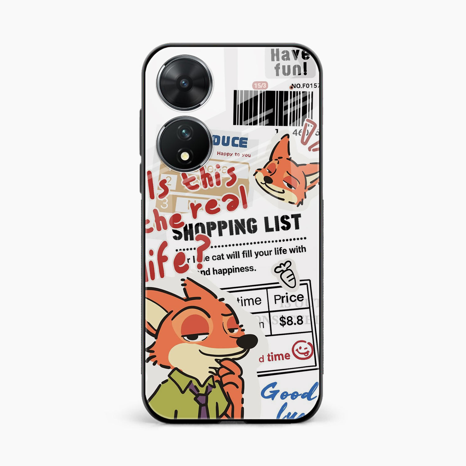 Fox & Fun Vivo T2 Back Cover