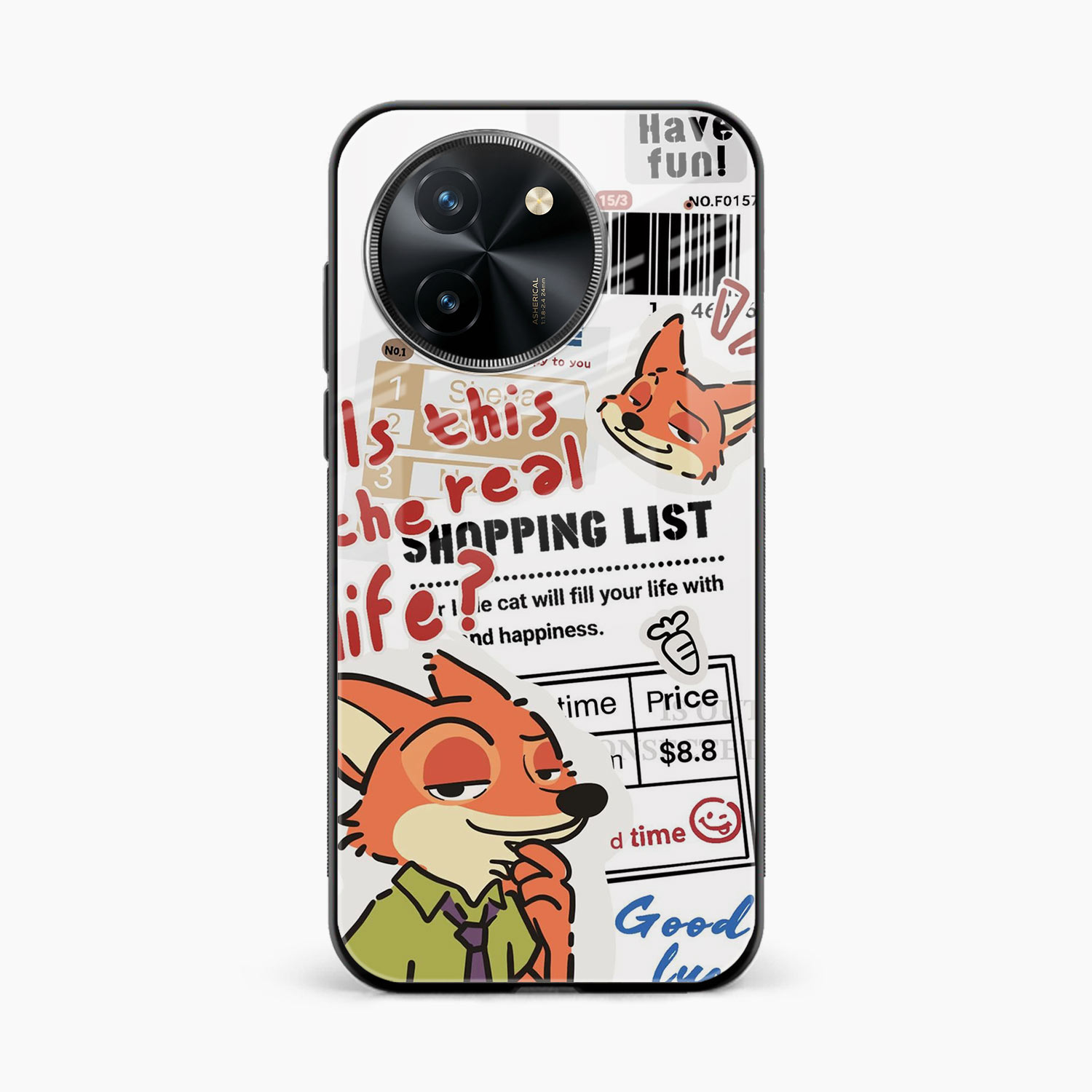 Fox & Fun Vivo T3x 5G Back Cover