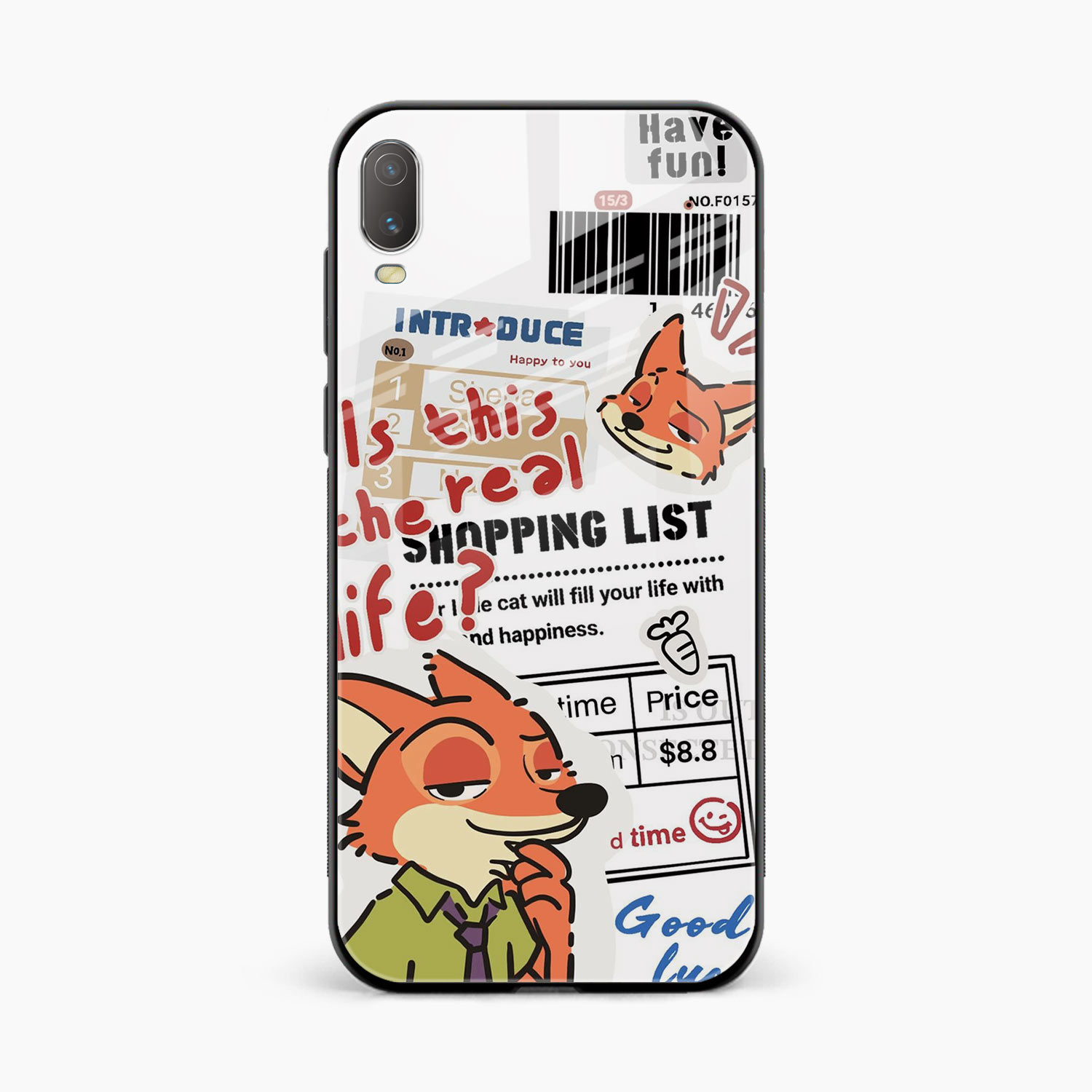 Fox & Fun Vivo V11 Pro Back Cover