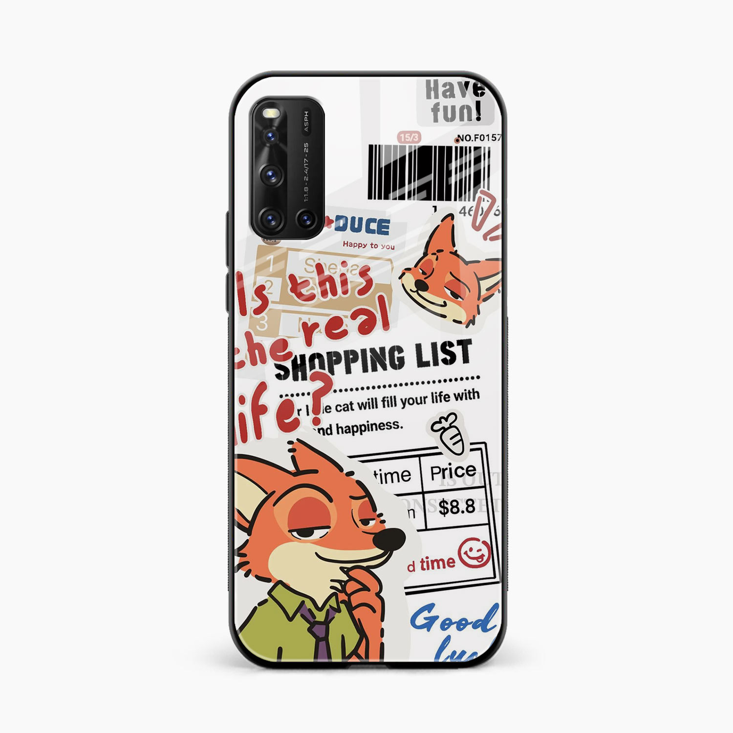 Fox & Fun Vivo V19 Back Cover