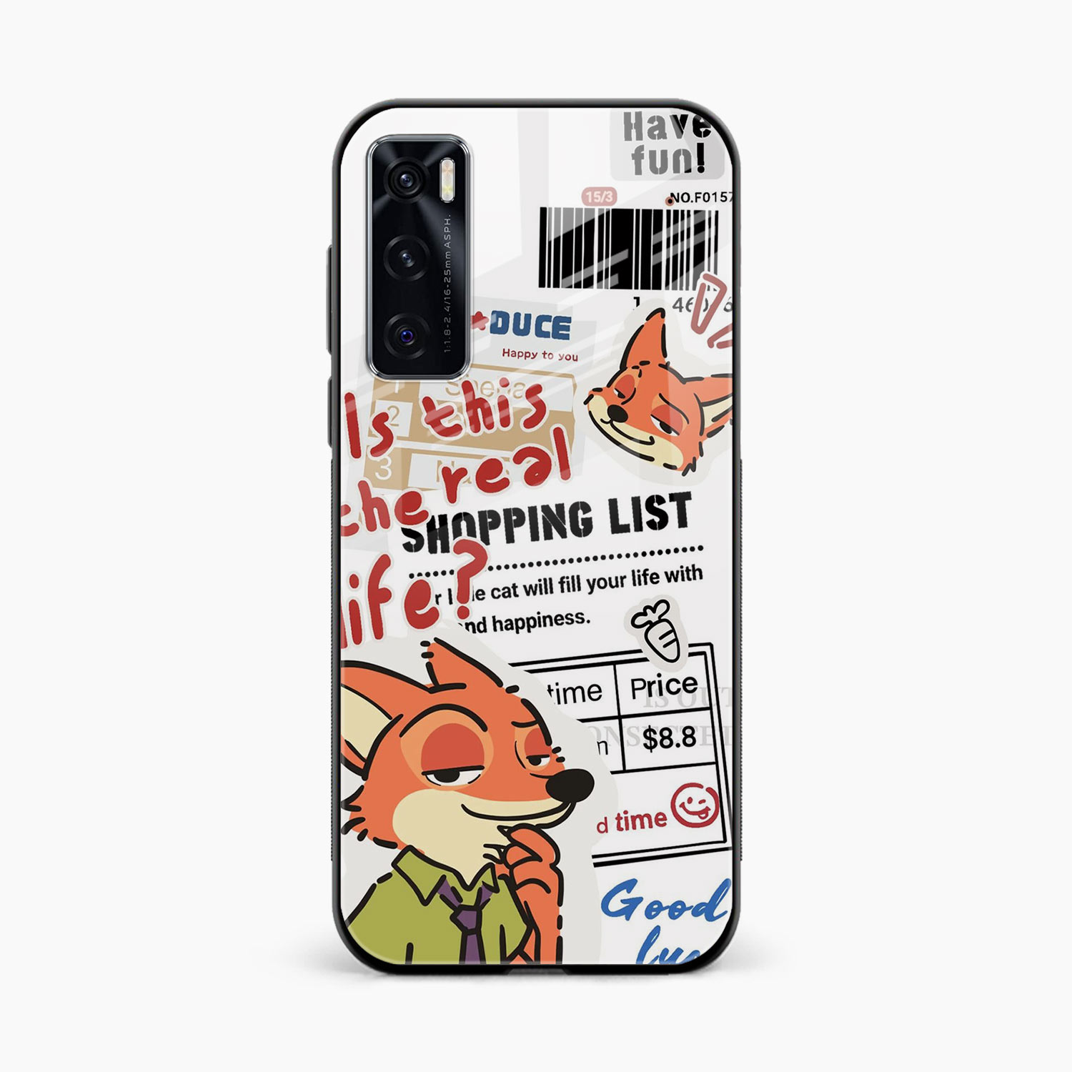 Fox & Fun Vivo V20 SE Back Cover