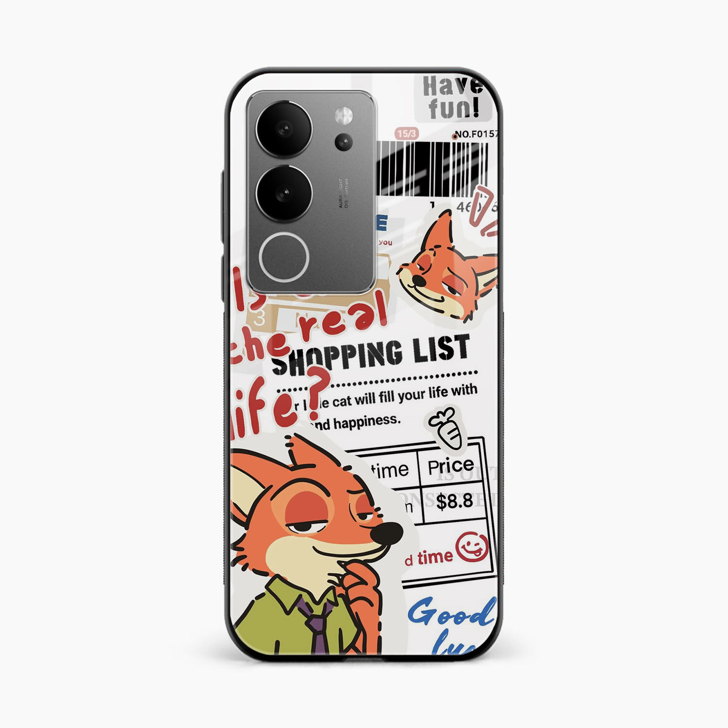 Fox & Fun Vivo V29 Back Cover
