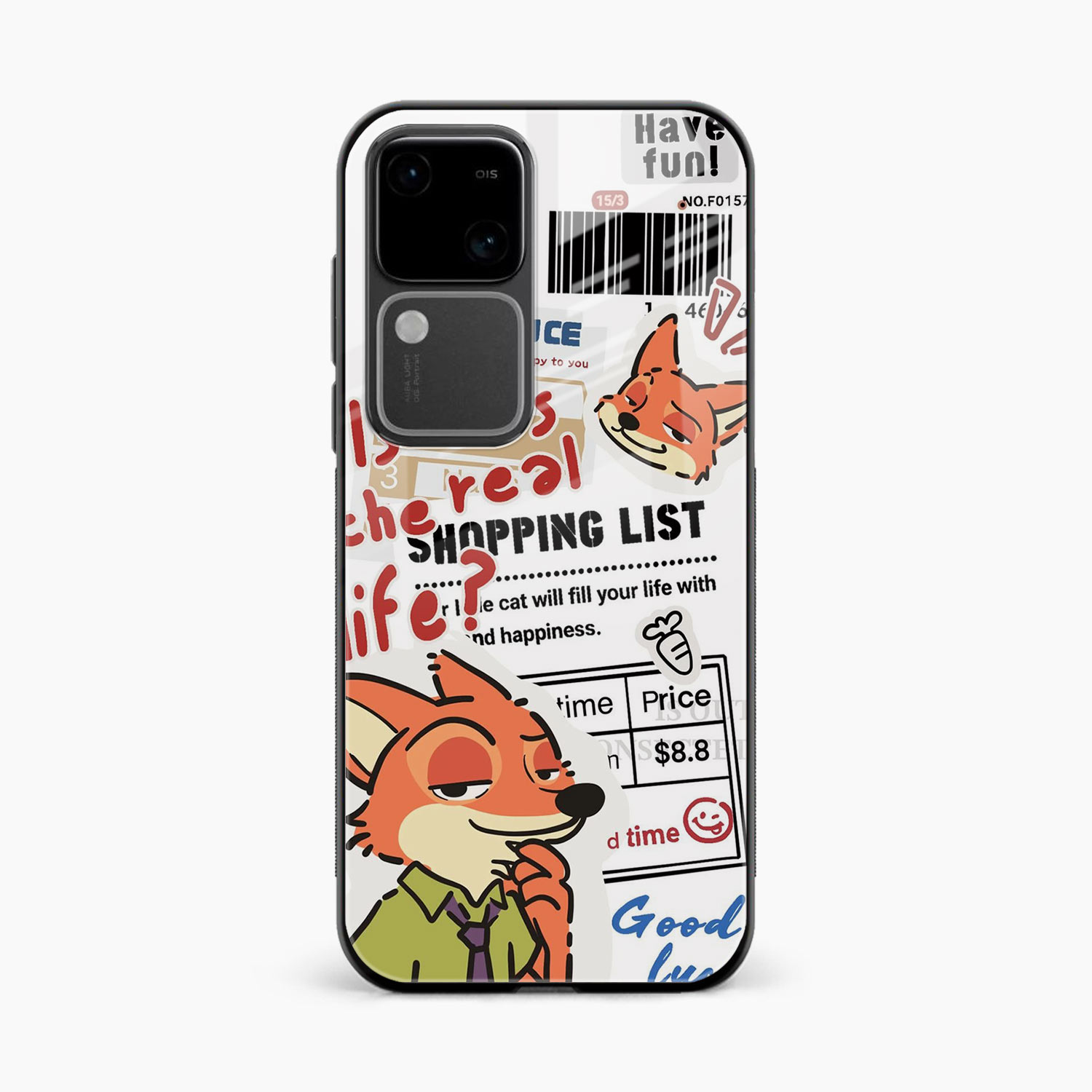 Fox & Fun Vivo V30 Pro Back Cover