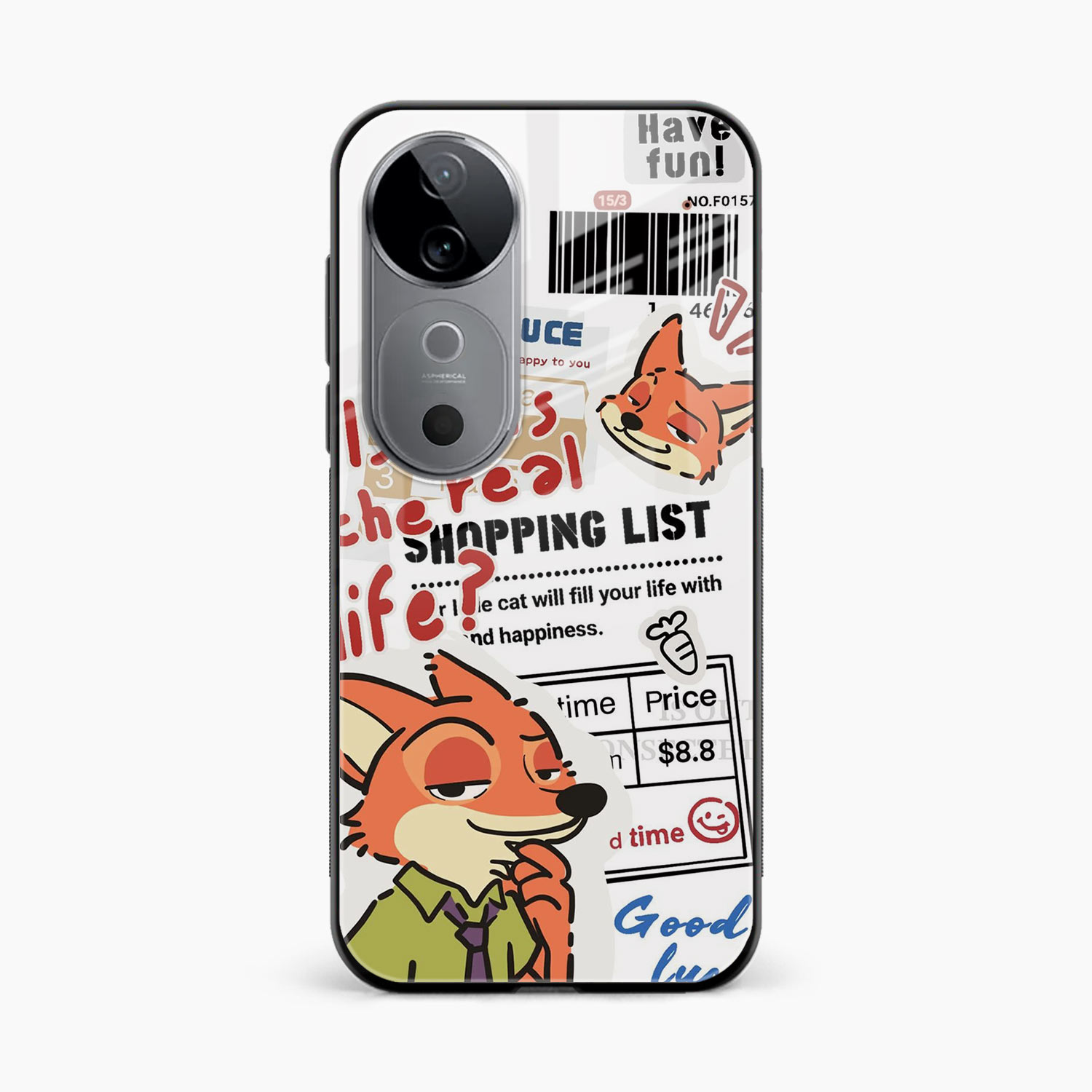 Fox & Fun Vivo V40 5G Back Cover