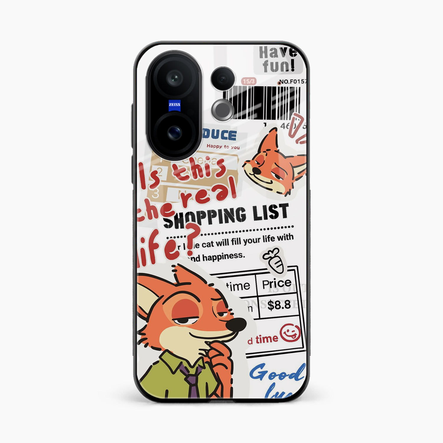 Fox & Fun Vivo X200 FE 5G Back Cover