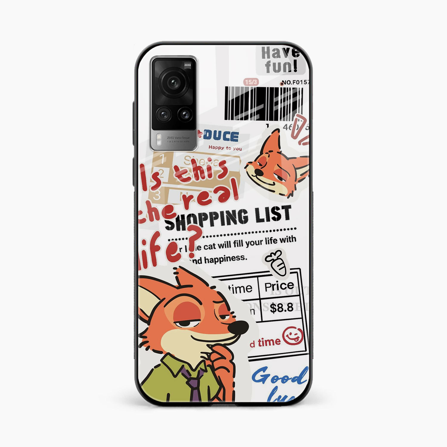 Fox & Fun Vivo X60 Back Cover