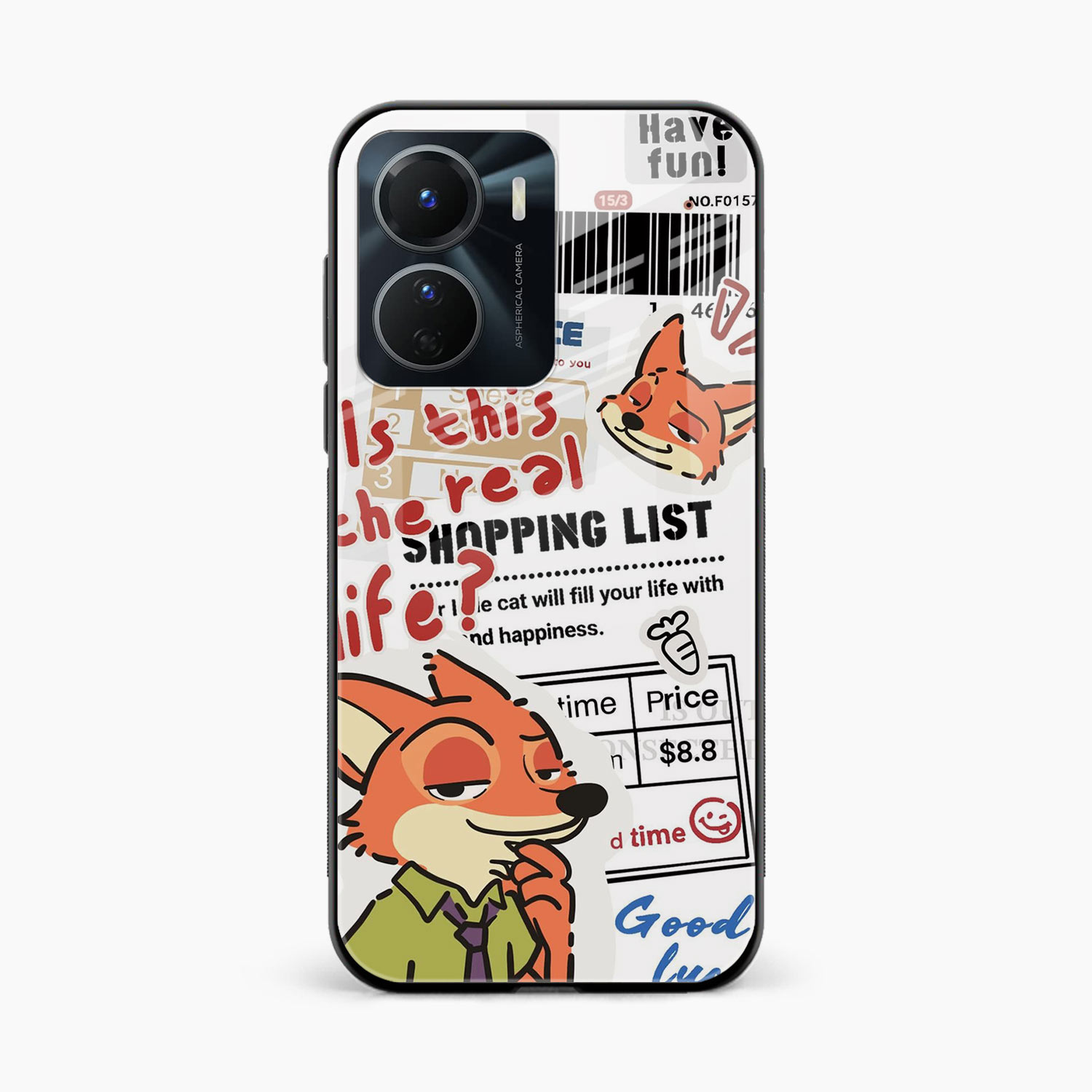 Fox & Fun Vivo Y16 Back Cover