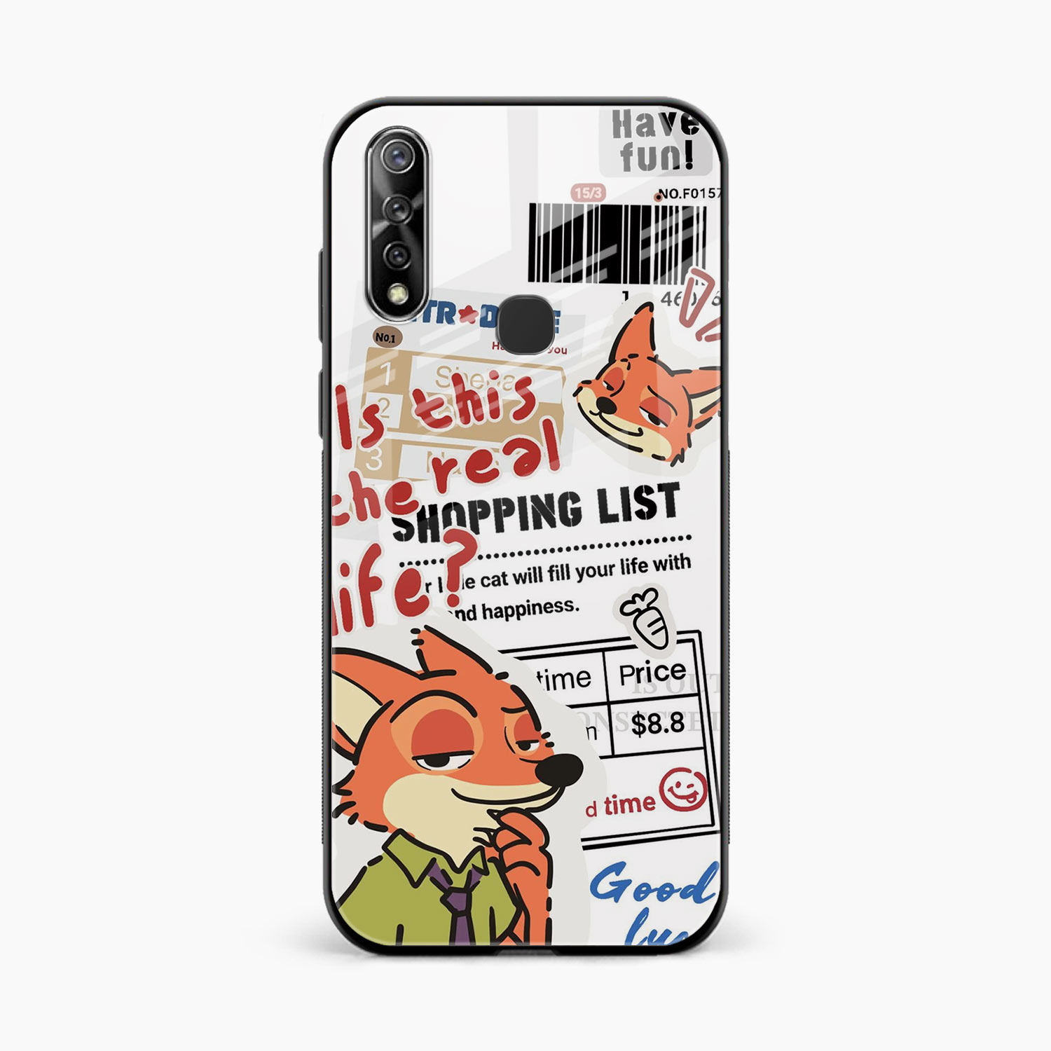 Fox & Fun Vivo Y19 Back Cover