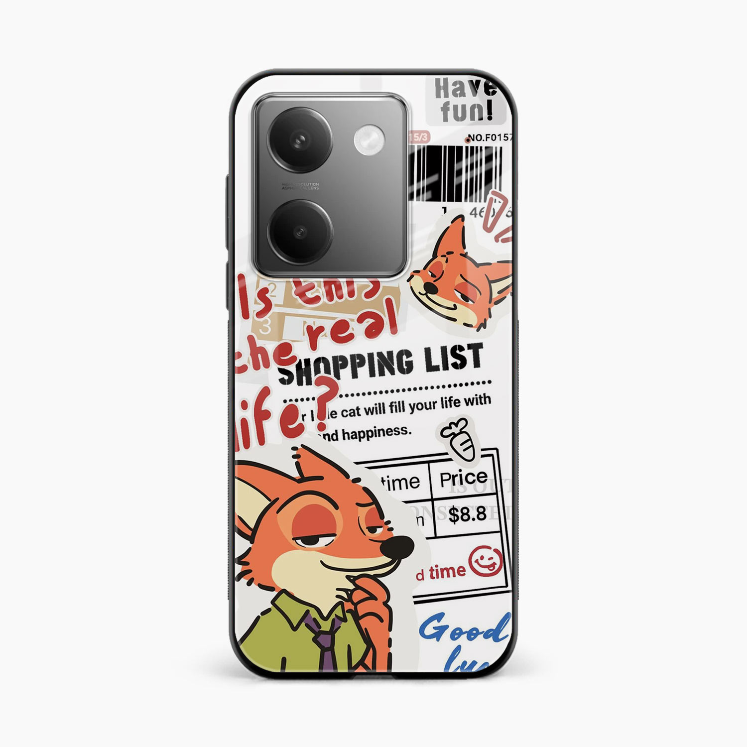 Fox & Fun Vivo Y200 Pro 5G Back Cover