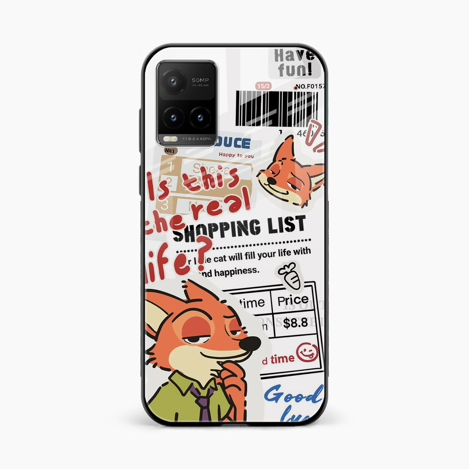 Fox & Fun Vivo Y21a Back Cover