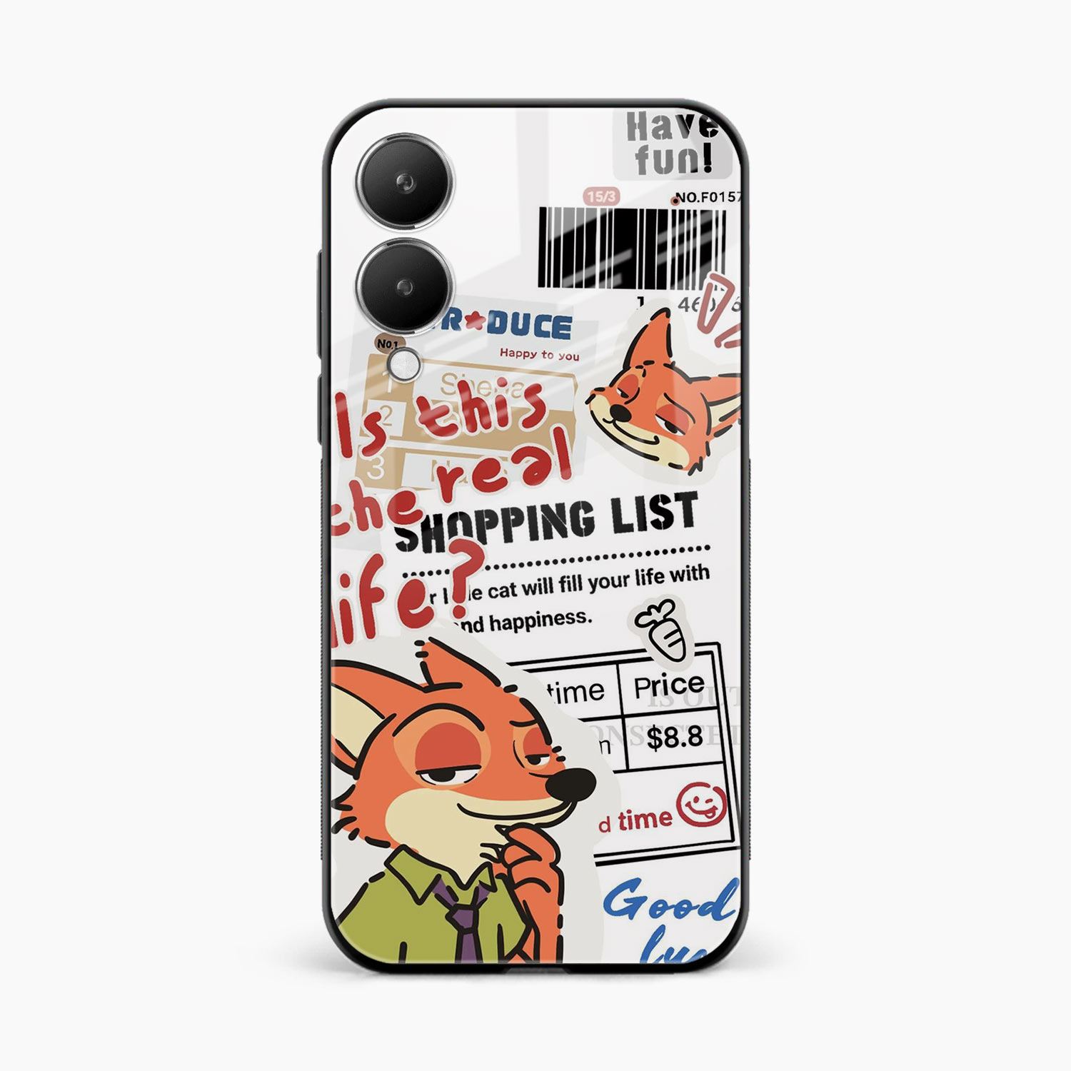 Fox & Fun Vivo Y28 5G Back Cover