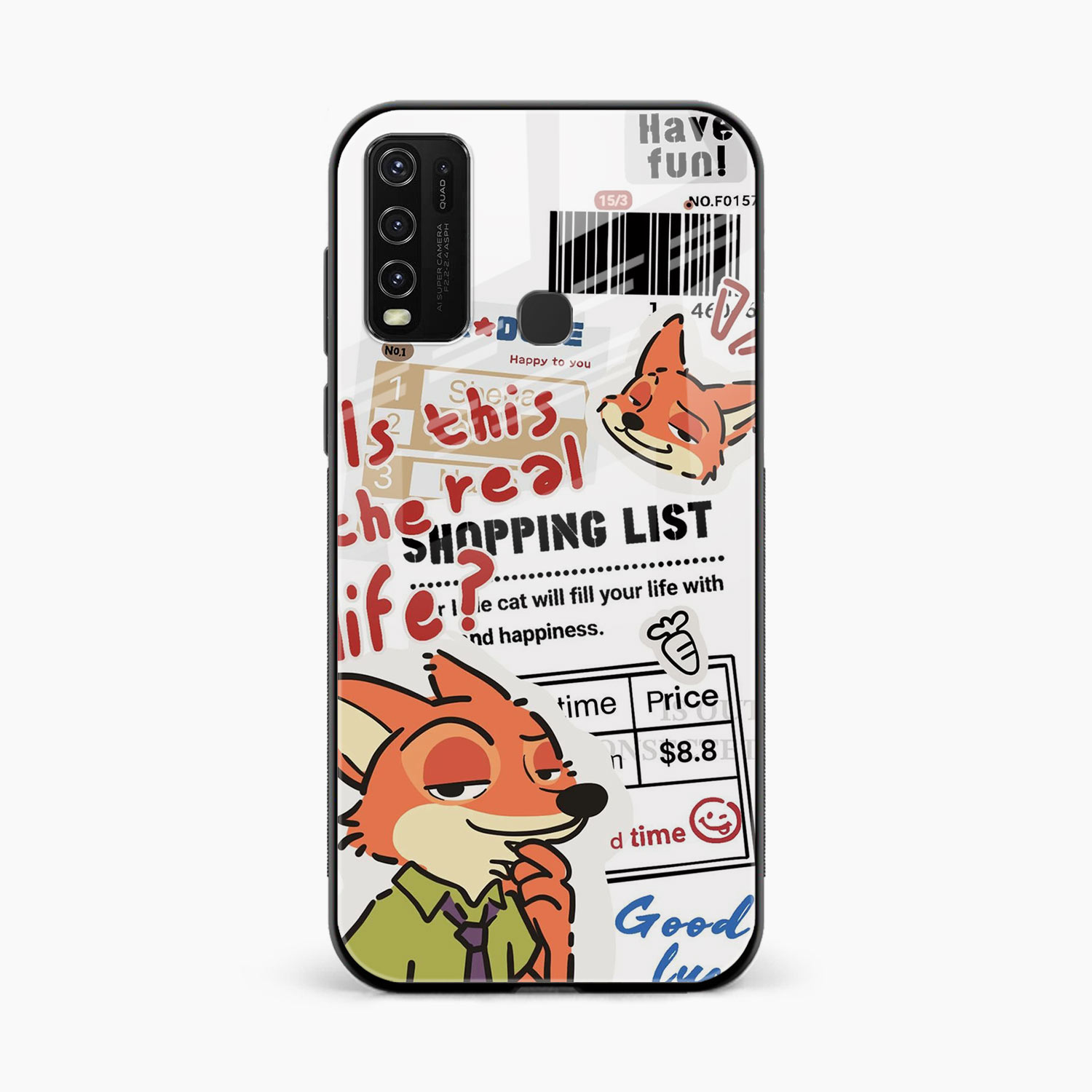 Fox & Fun Vivo Y30 Back Cover
