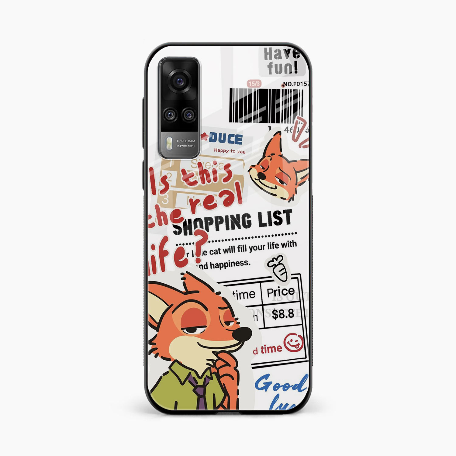 Fox & Fun Vivo Y51a Back Cover