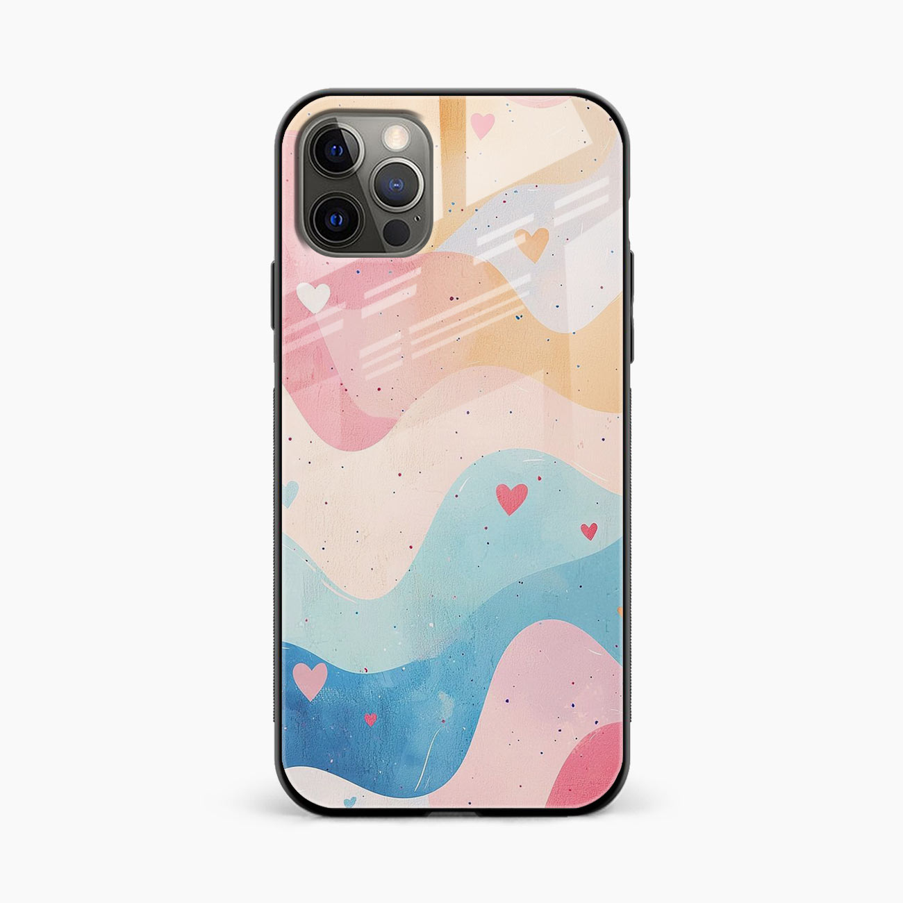 Love Waves iPhone 13 Pro Max Back Cover