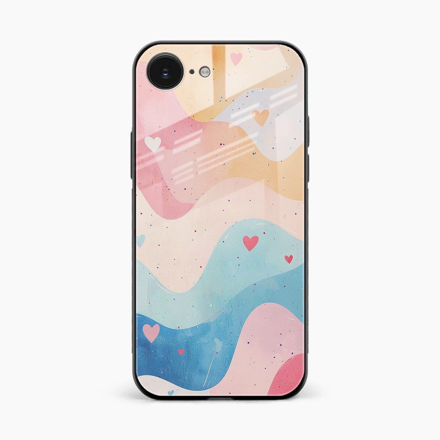 Love Waves iPhone 16e Back Cover