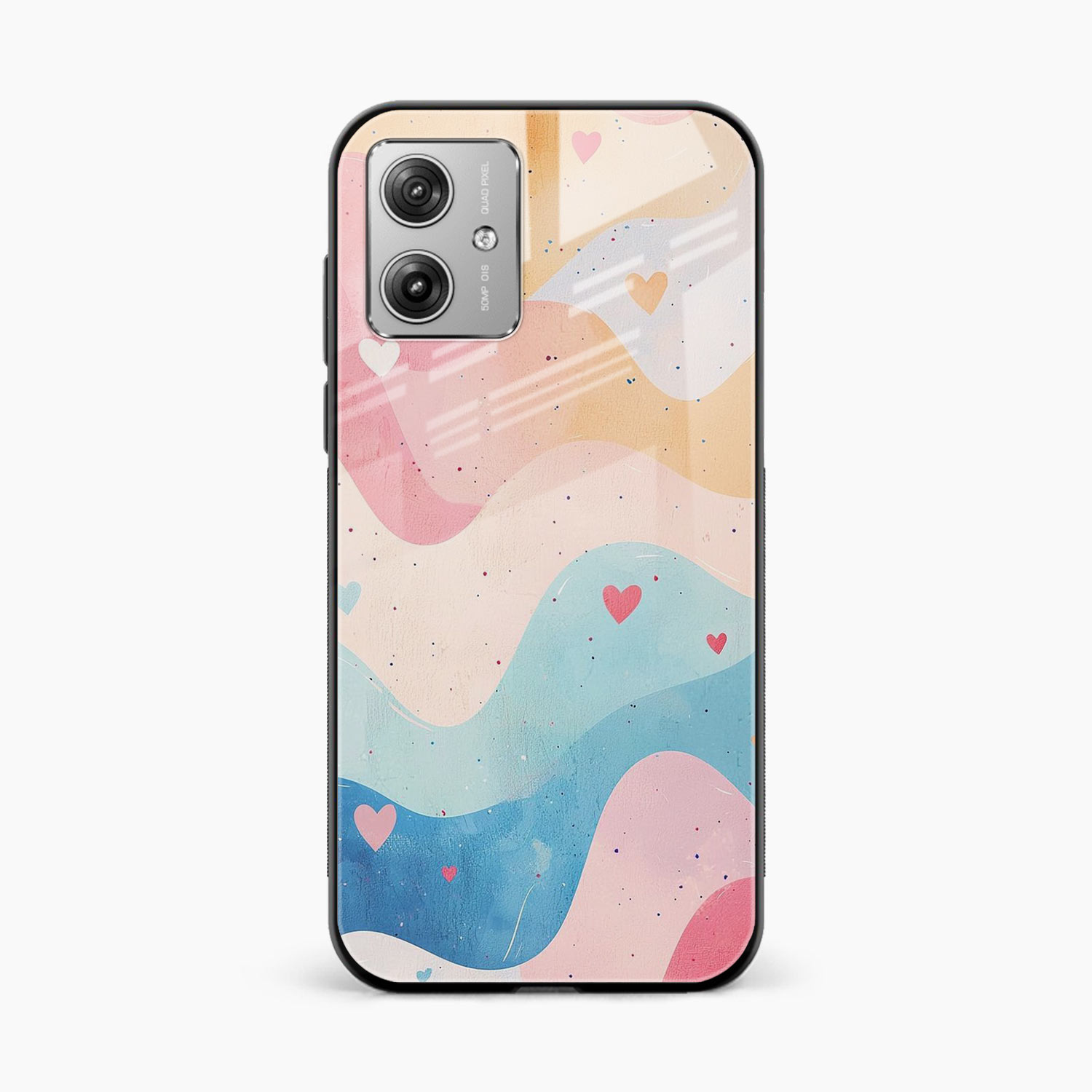 Love Waves Motorola G64 5G Back Cover