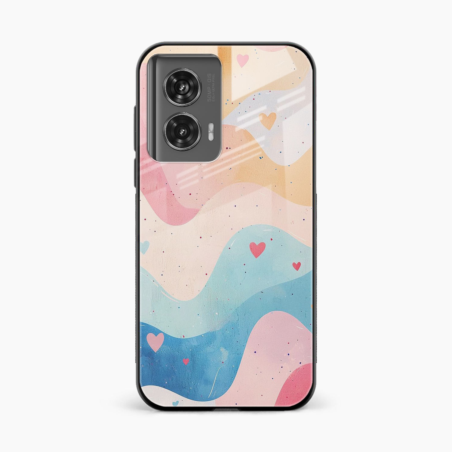 Love Waves Motorola G96 5G Back Cover