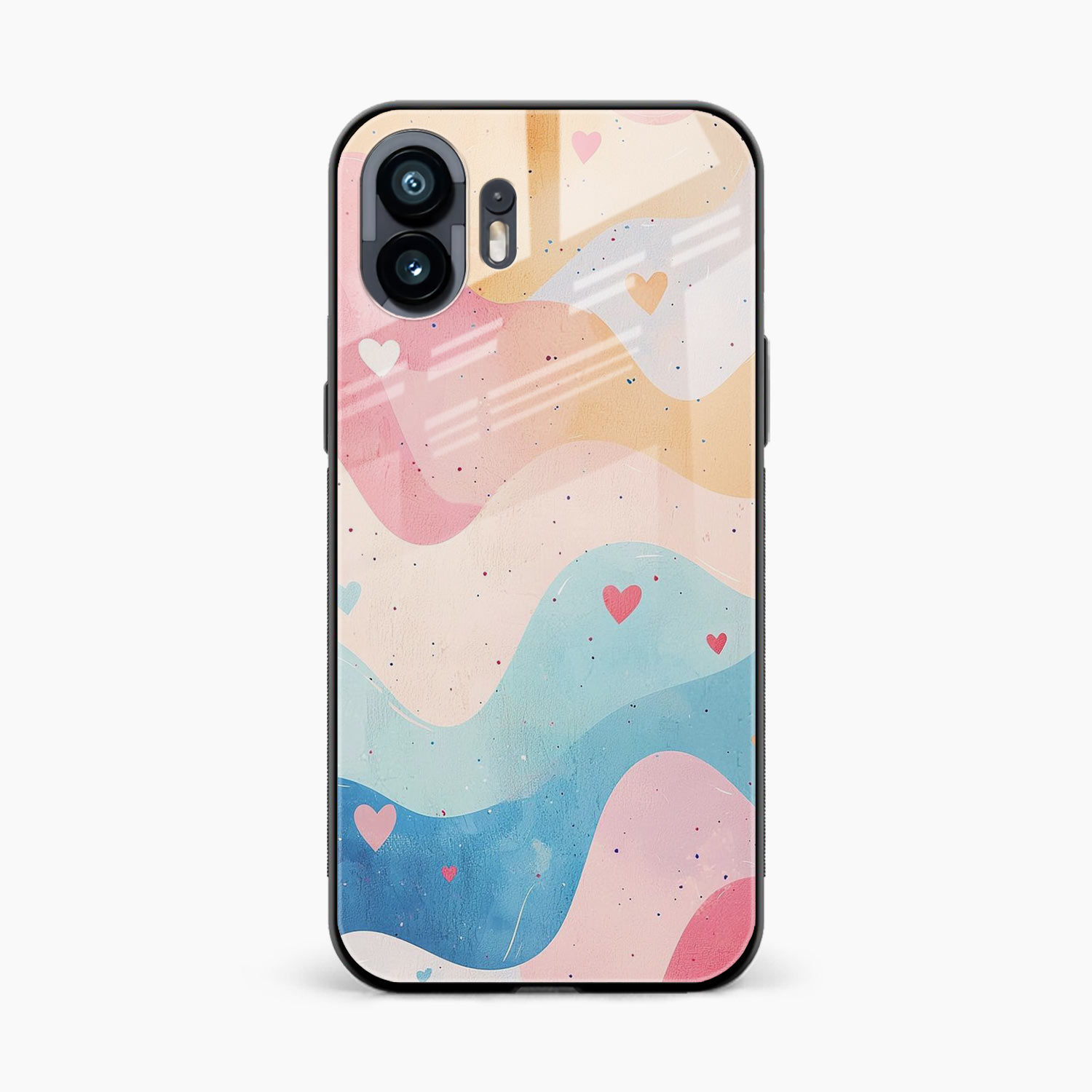 Love Waves Nothing Phone 1 Back Cover