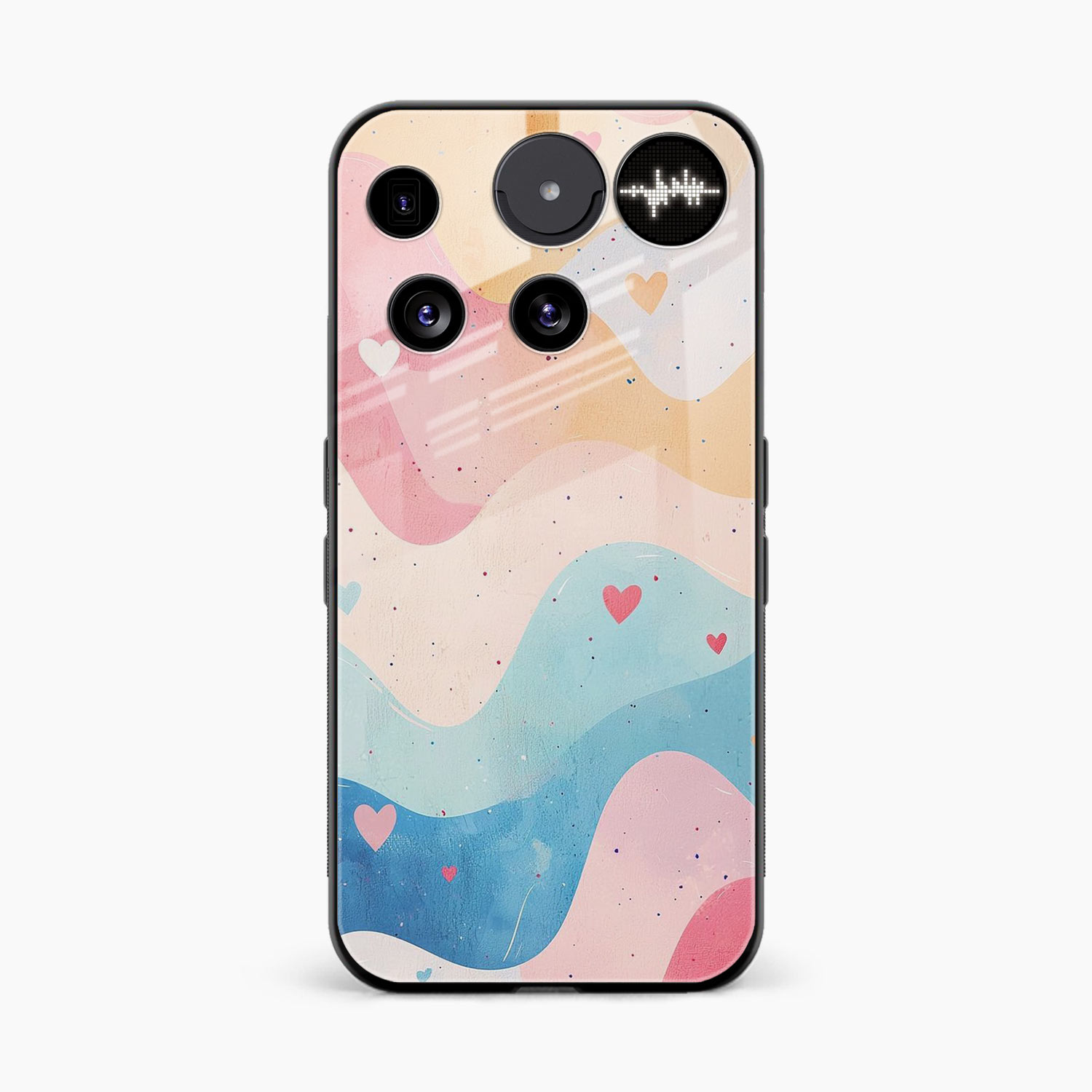 Love Waves Nothing Phone 3 Back Cover