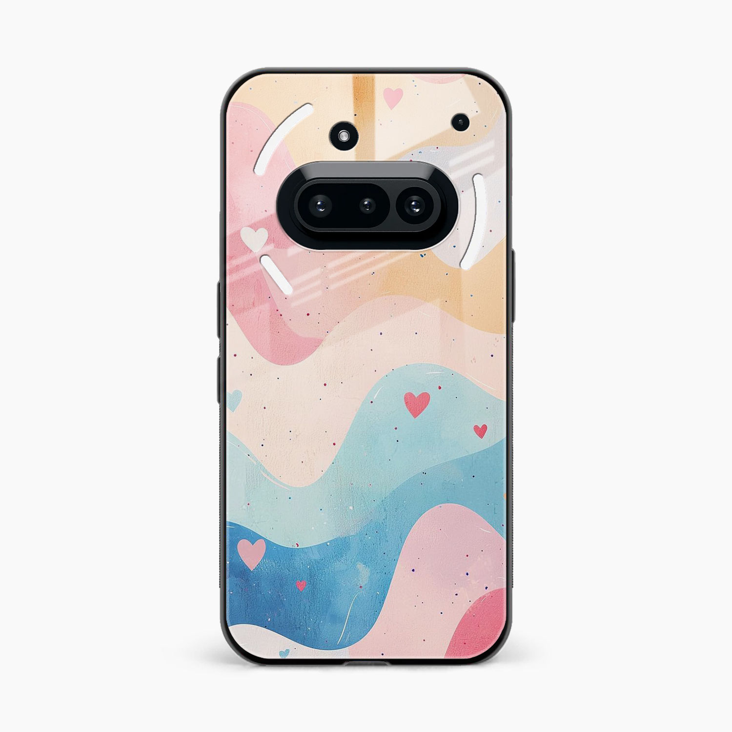 Love Waves Nothing Phone 3a 5G Back Cover