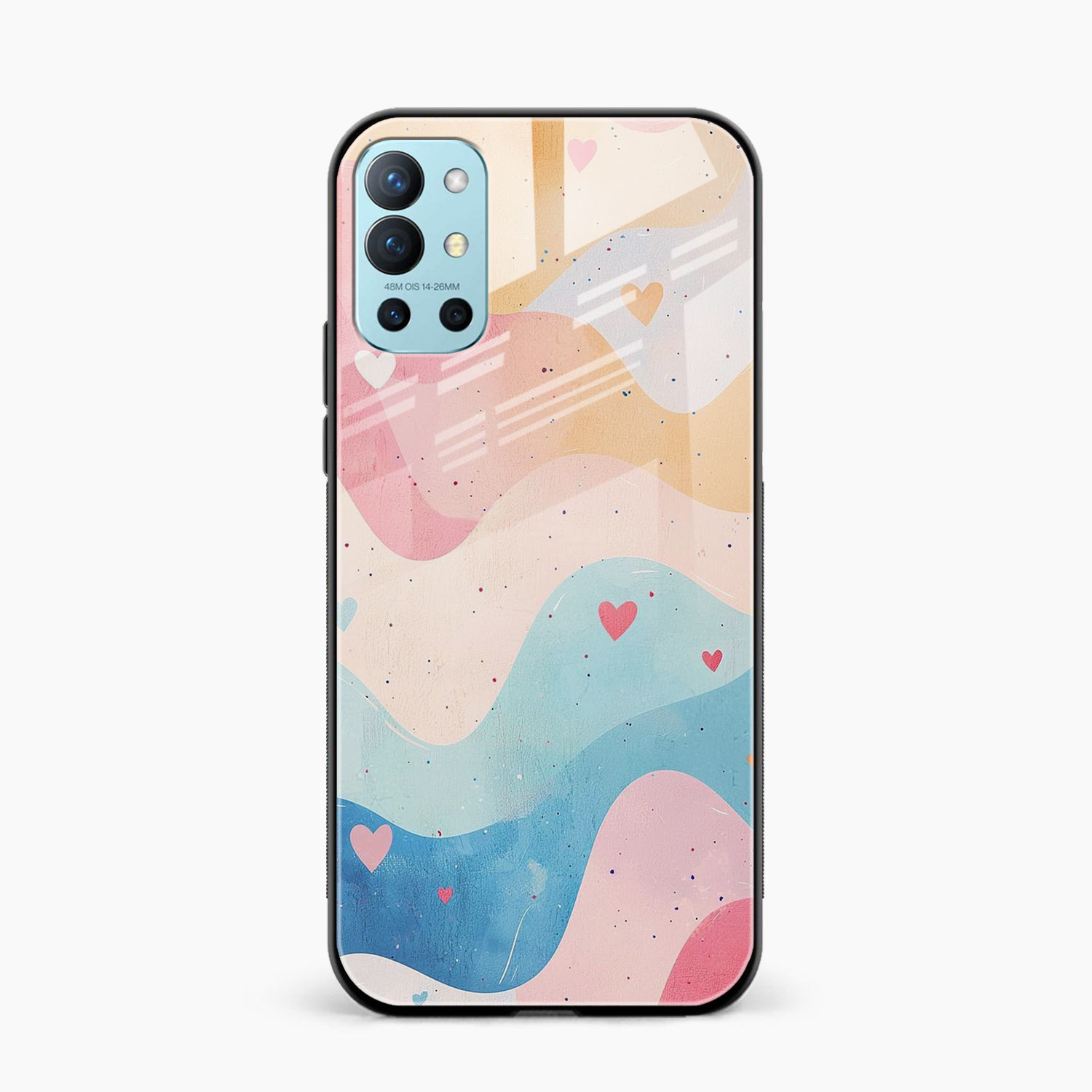 Love Waves OnePlus 9r Back Cover