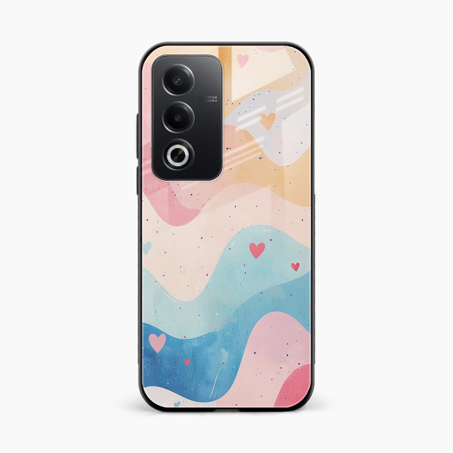 Love Waves Oppo A3 Pro Back Cover