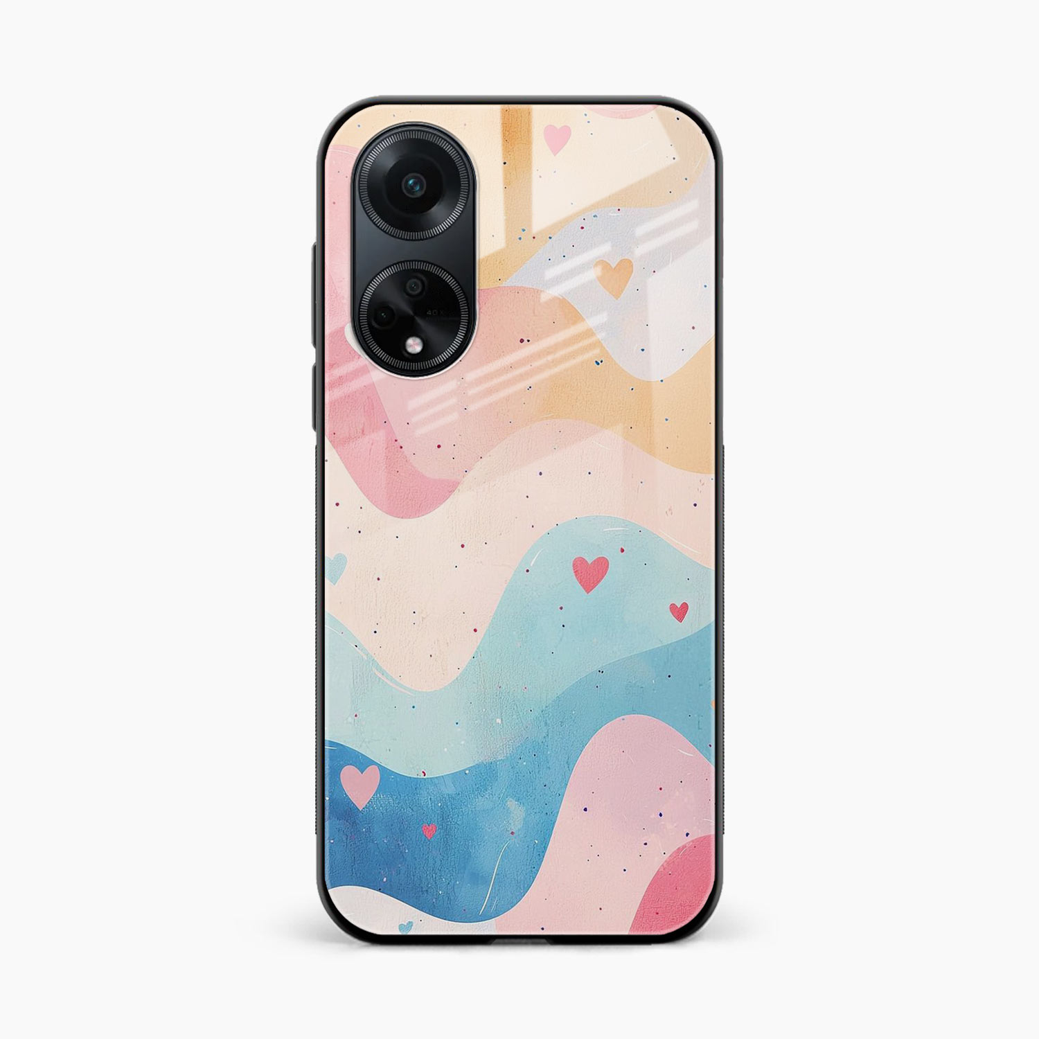 Love Waves Oppo F23 Back Cover