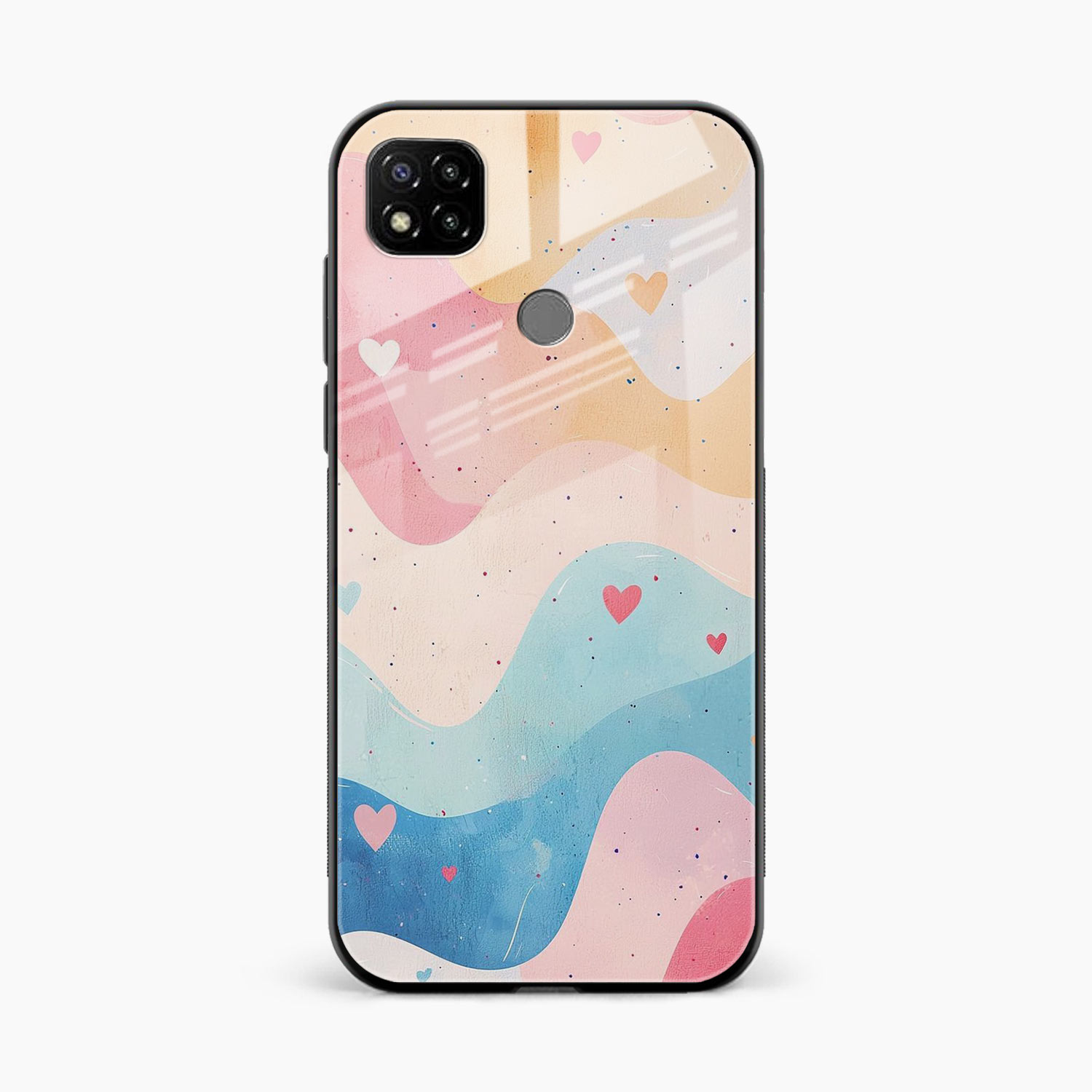 Love Waves Poco C31 Back Cover