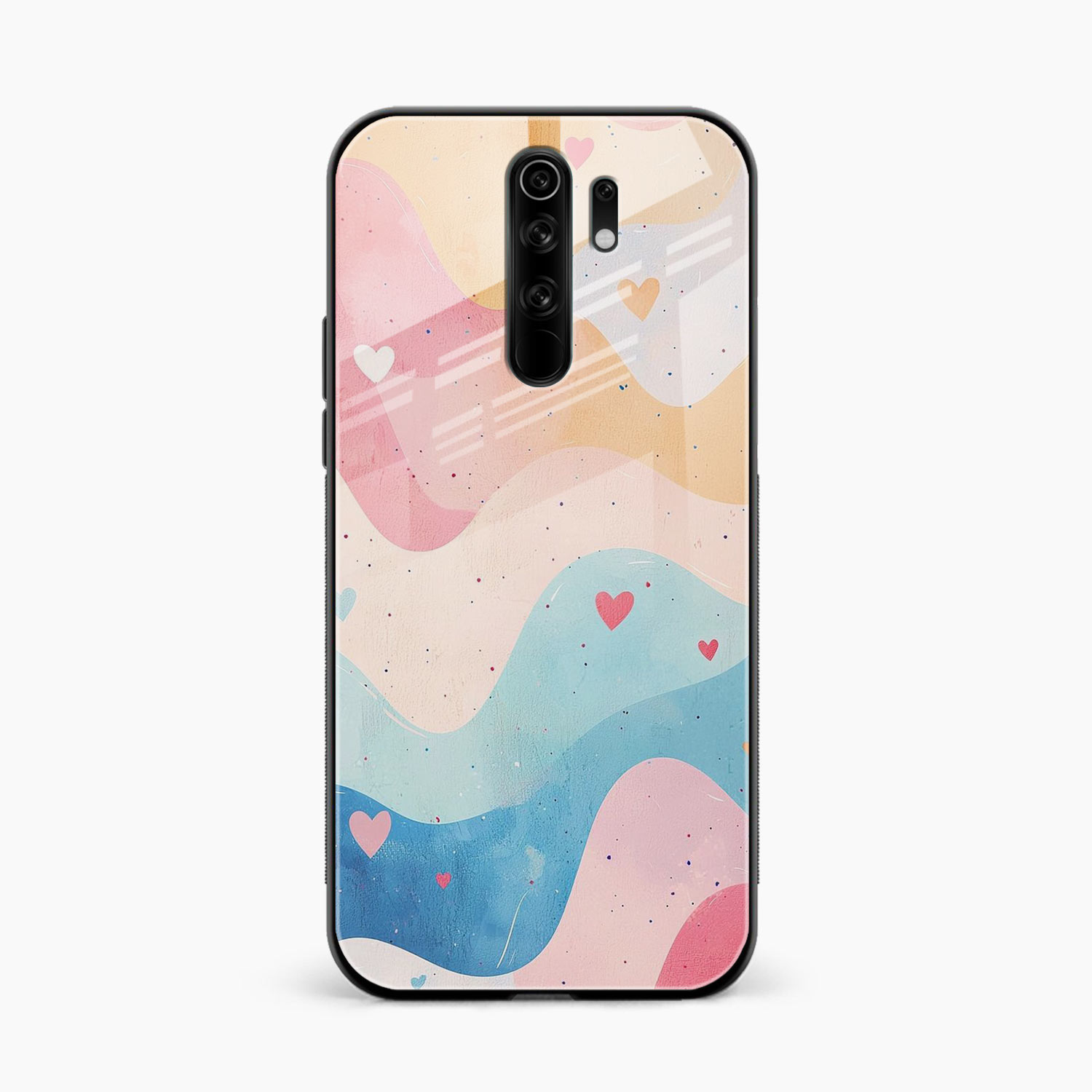 Love Waves Poco M2 Back Cover